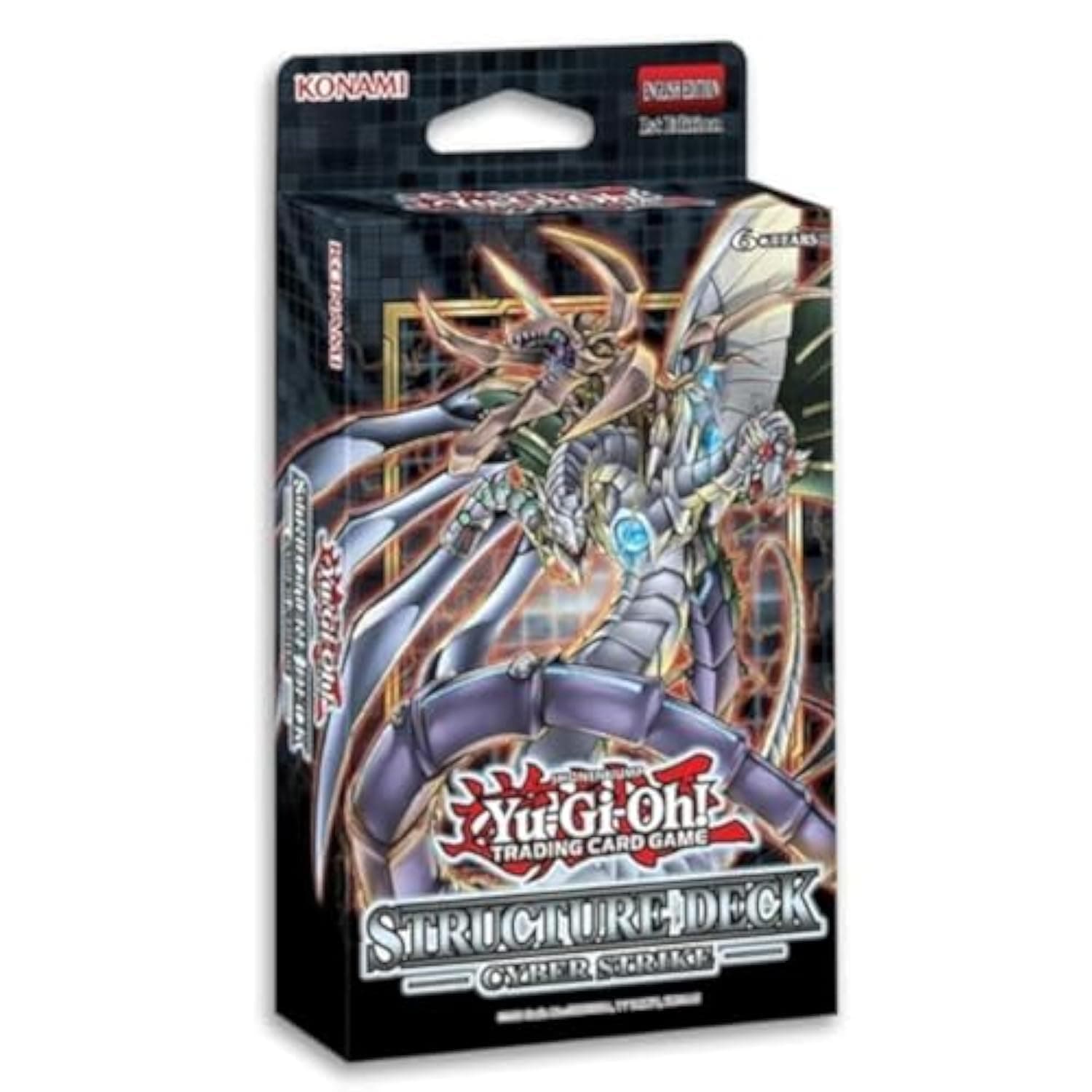 Yugioh Cyber Strike 1st Edition Structure Deck - 44 Cards
