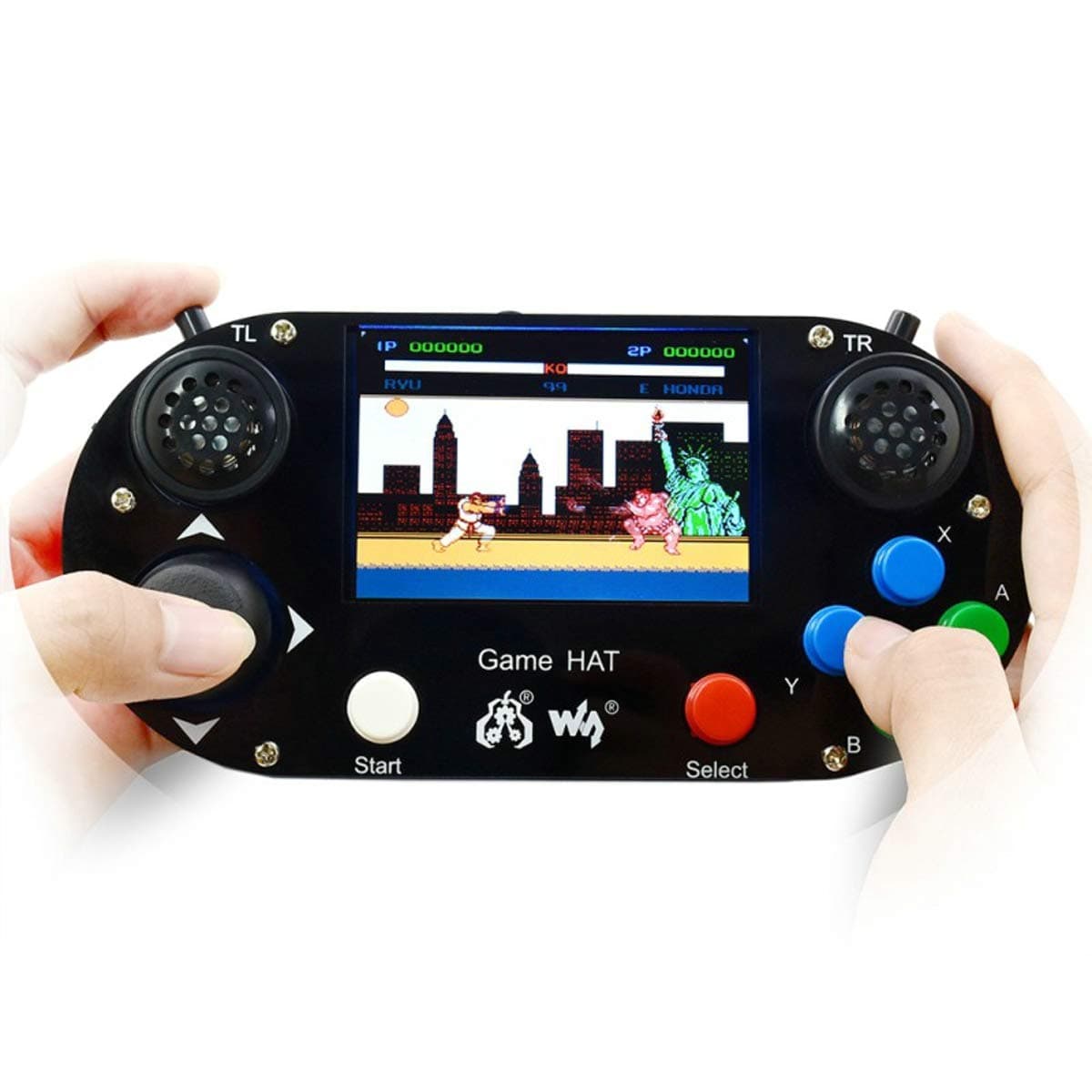 Raspberry Pi 4 Model B Game HAT with 3.5inch LCD Screen on Board Gamepad for Raspberry Pi 3 Zero and Zero W