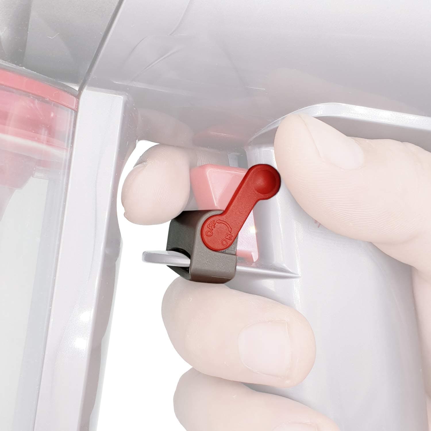 Power Button On/Off Control Clamp Compatible with Dyson Absolute/Motorhead V6 V8 V7 V10 V11 V15 Series Vacuum Cleaner, Dyson Trigger Lock, Free Your Gripping Fingers,1 Pack