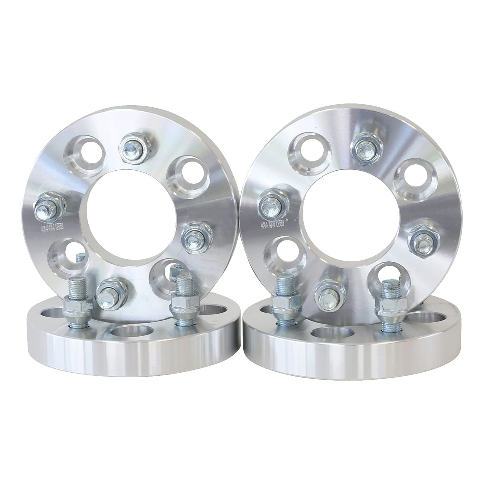 4pc Golf Cart Wheel Spacers 2" (1 inch per side) 4x4 to 4x4 EZ GO EZGO Club Car Golf Cart