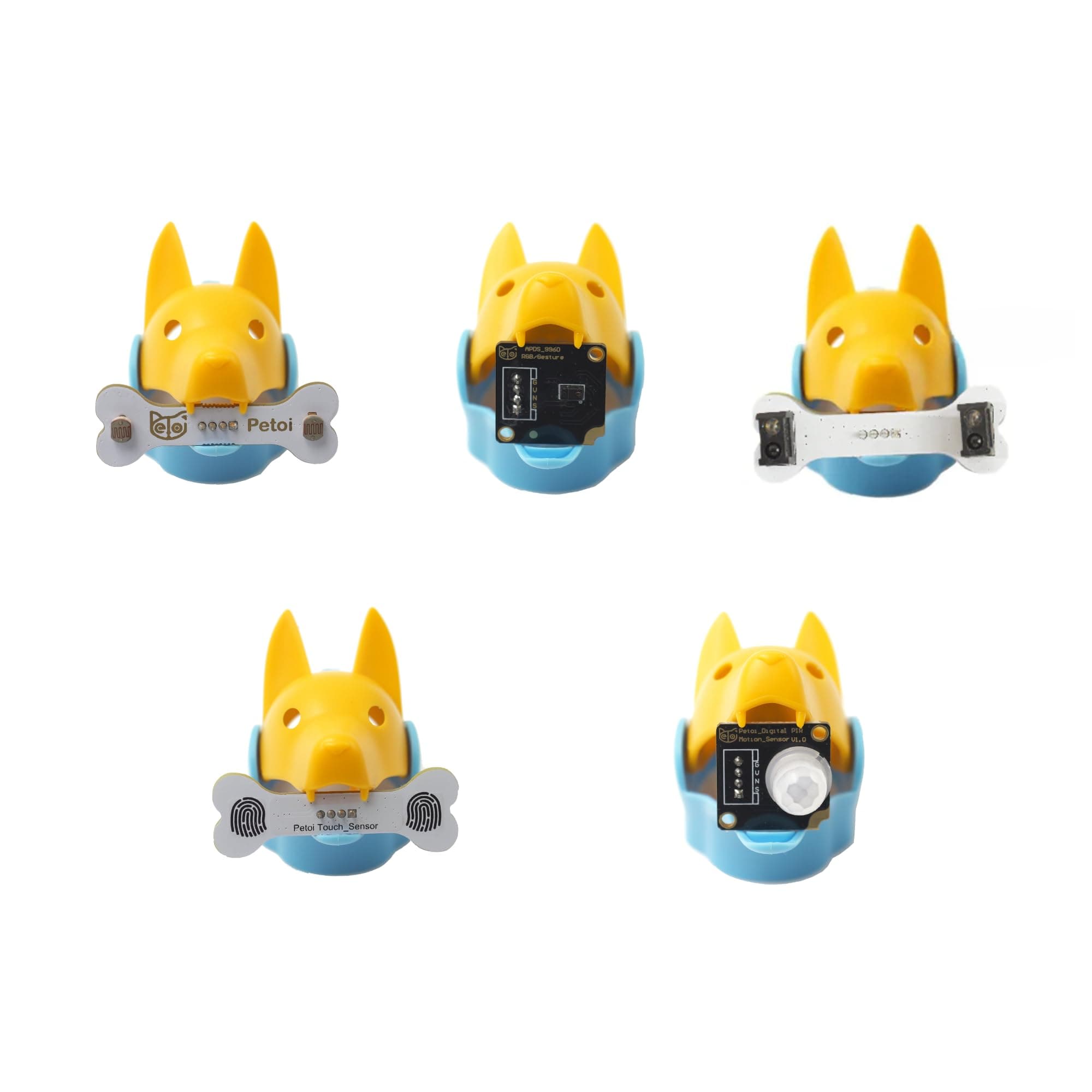 Petoi Sensor Pack for Robotics, IoT and AI: Light, Touch, Guesture, PR Motion, Infrared Distance Sensors - ESP32, Raspberry Pi