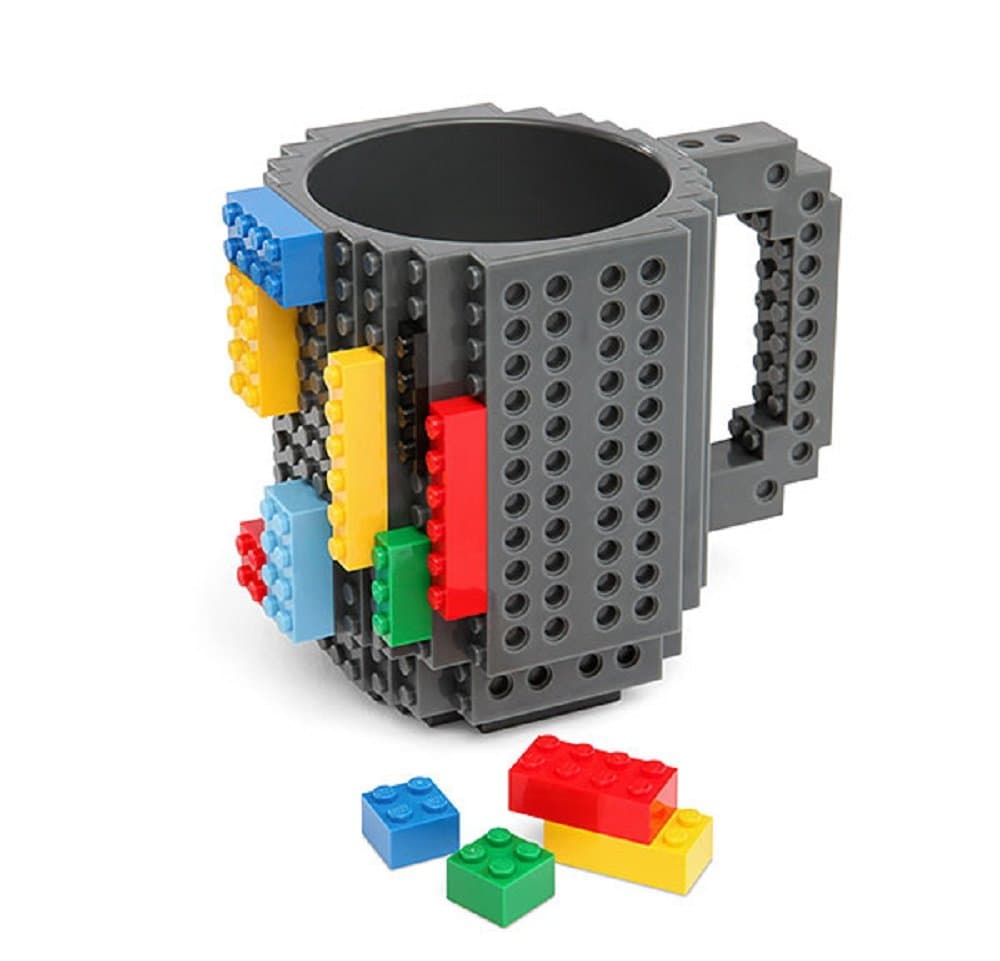 HATU Build-On Brick Mug (Grey)