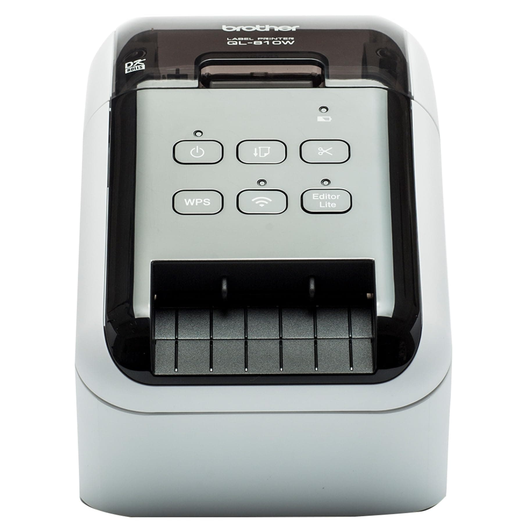 Brother QL810Wc High Speed Desktop Label Printer | USB 2.0| Address Labelling | Wide Format 4 Inch Labels | UK Plug