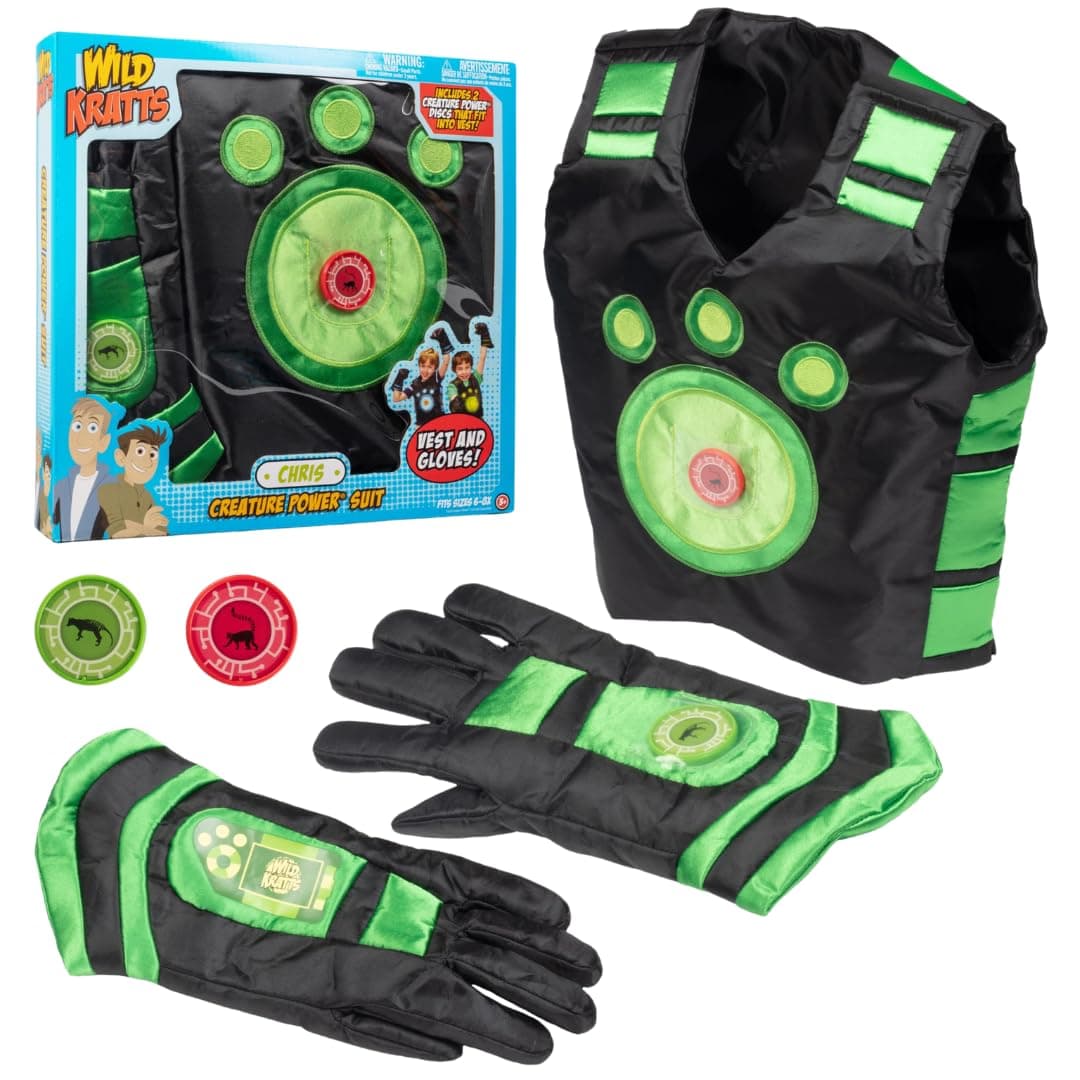 Wild Kratts Creature Power Suit, Chris 4-6x