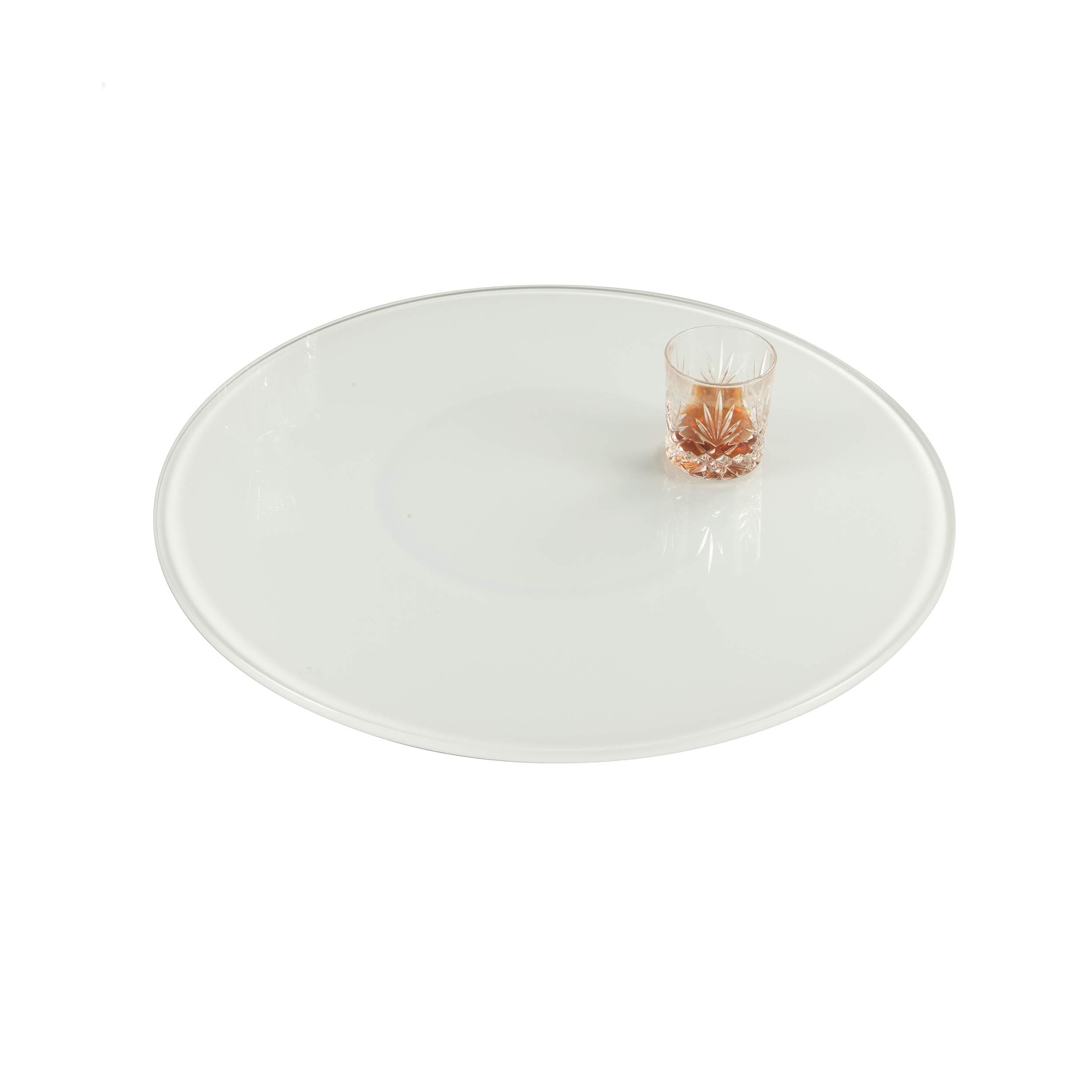 Queenie Lazy Susan, 24", White