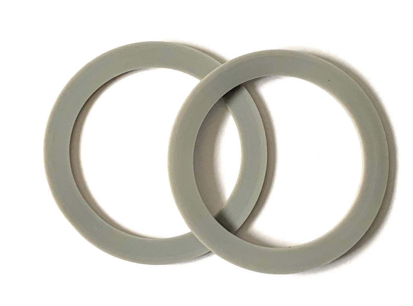 Replacement Gasket Compatible with Oster Blender 2 Pack Gray After Market Part (2 .6" Inch Outside Diameter 2" Inside Diameter Approx.)