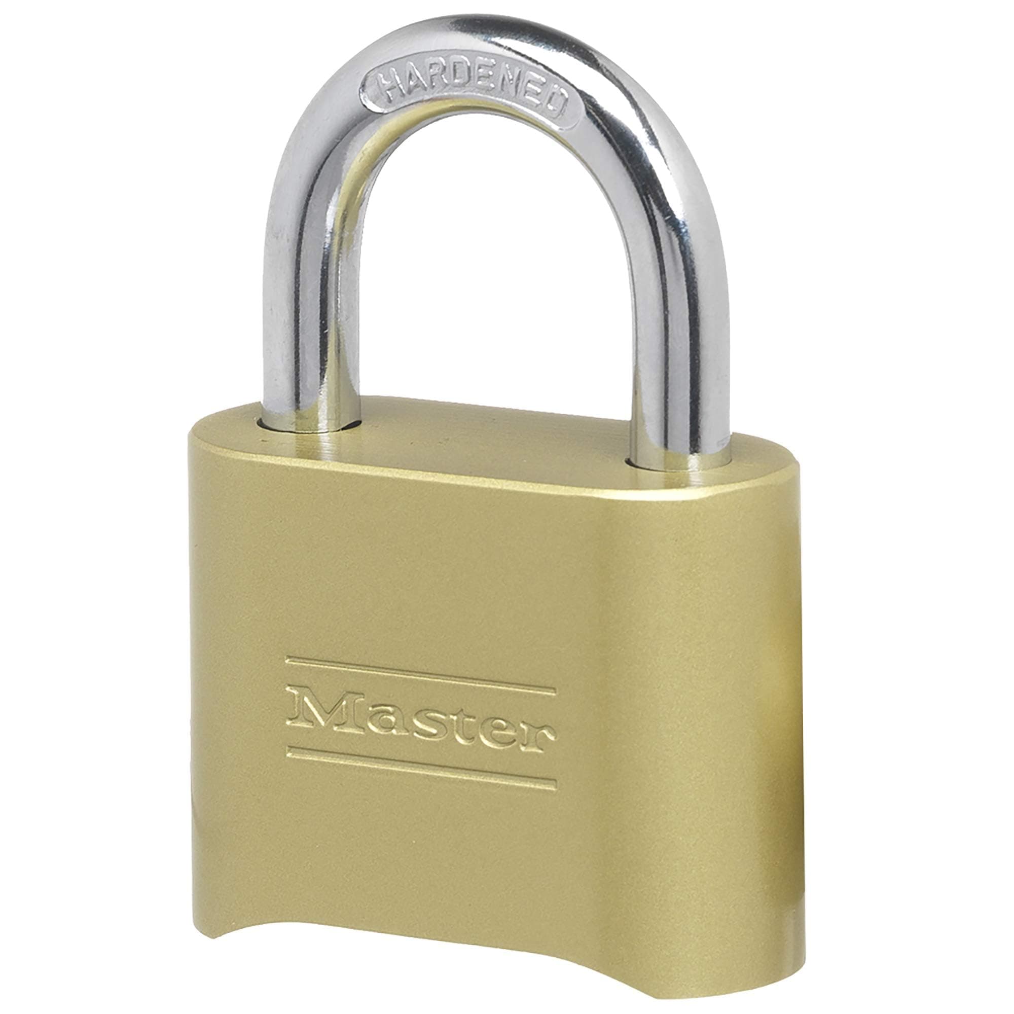 Master Lock Resettable Combination Lock (Solid Brass)