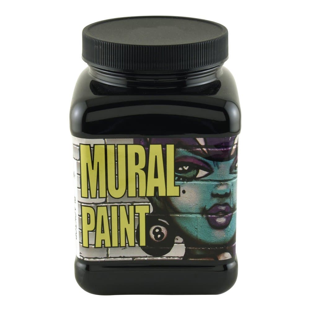 Chroma - Mural Paint - Pint - Blacktop Black
