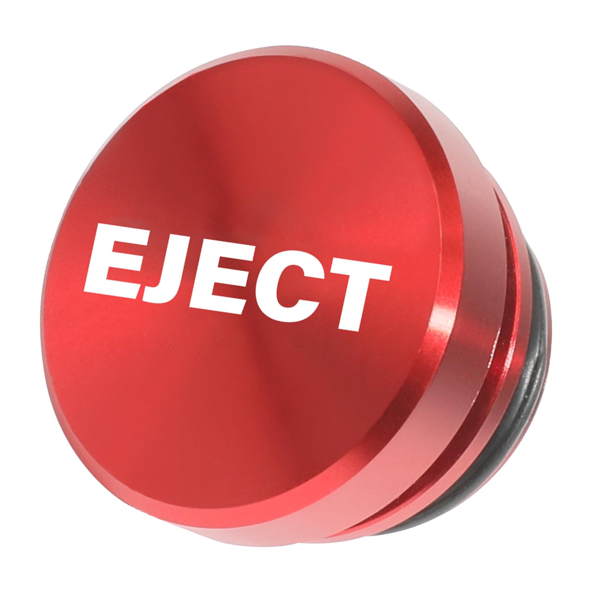 Cigarette Lighter Plug Cover,Aluminum Cigarette Lighter Plug Plug,Car Accessories Button Decorations Plug,Fits Most Automotive Vehicles Boats with Standard 12 Volt Power Source (Red/Eject)