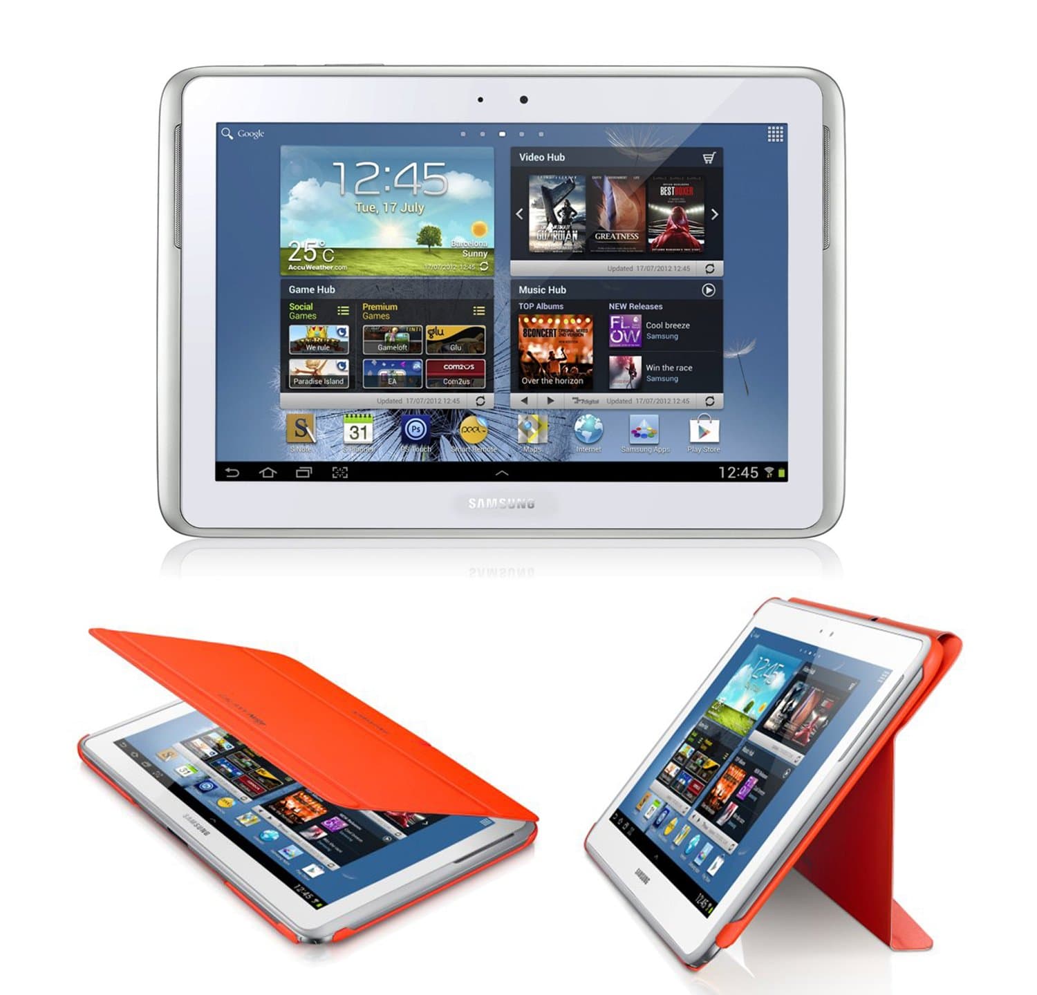 Samsung Galaxy Note 10.1 inch Tablet - White (ARM Cortex A9 1.4GHz, 16GB, Wi-Fi, BT, Android 4.0)