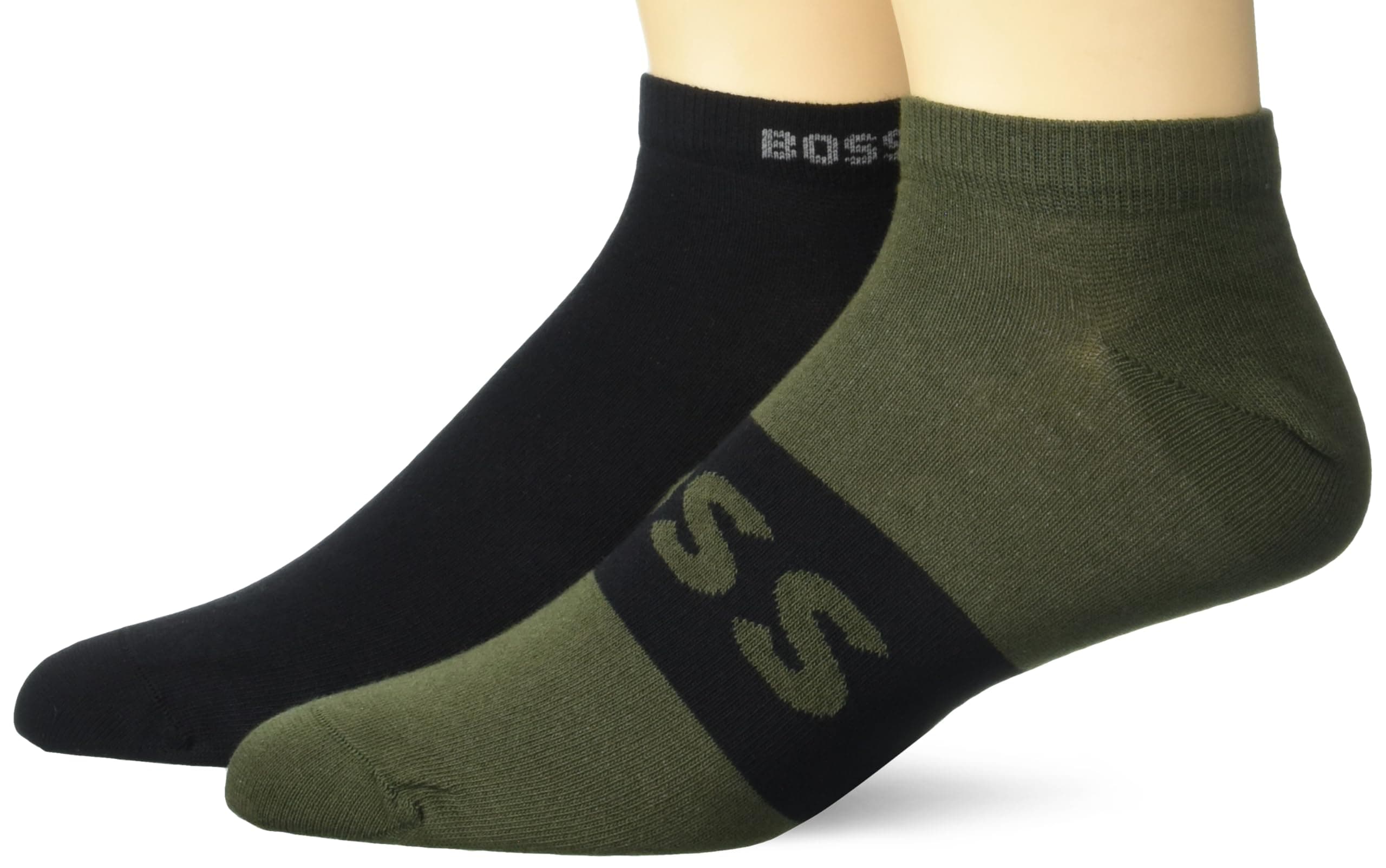 BOSSbaby-girls 2-pack Solid Cotton Ankle Socks 2-Pack Solid Cotton Ankle Socks