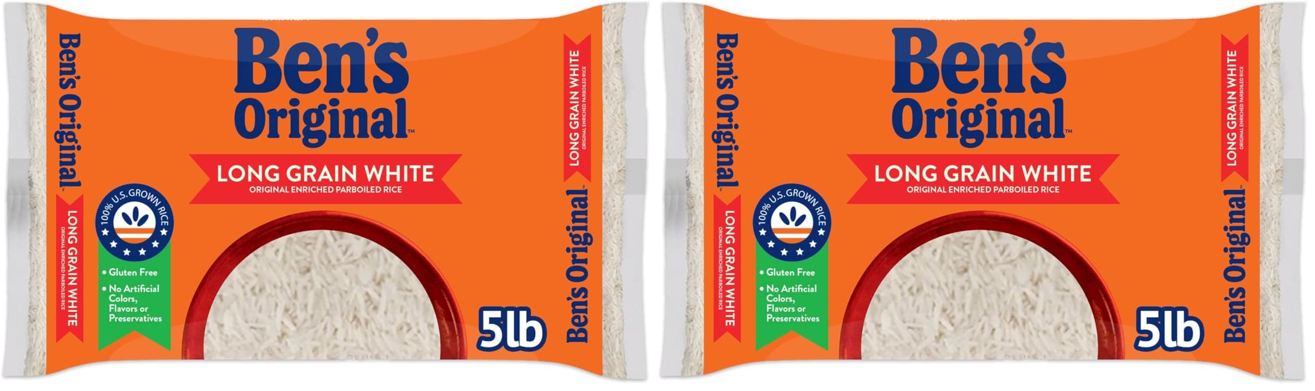 UNCLE BEN'S Converted Rice - 80 oz (Pack of 2)