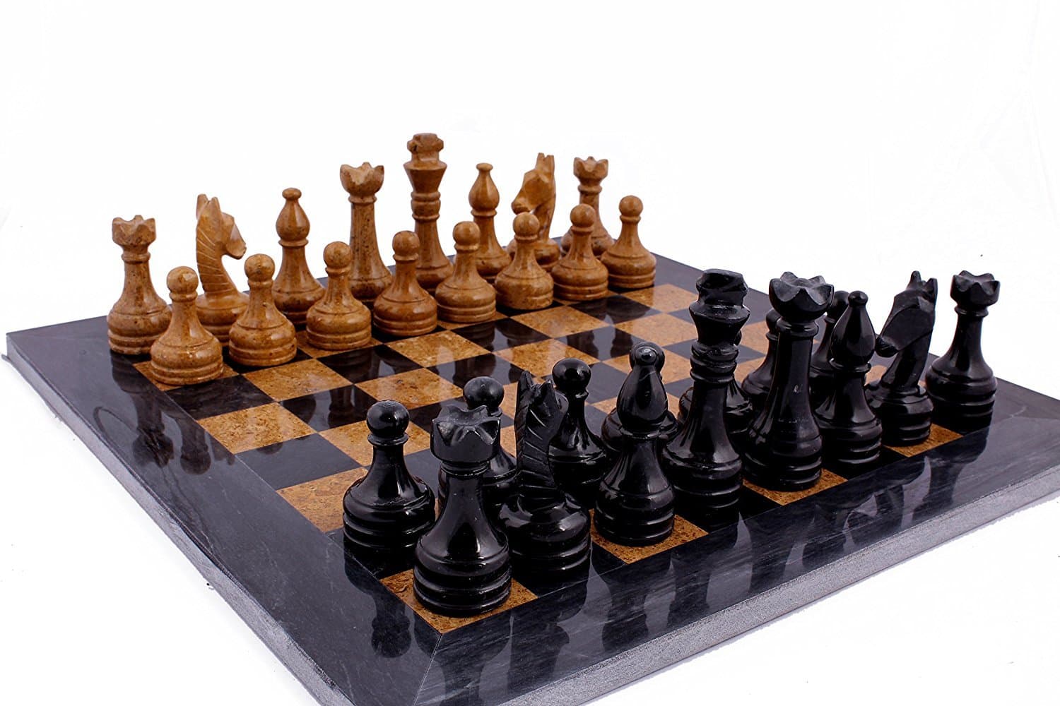 BLACK & GOLDEN CHESS SET