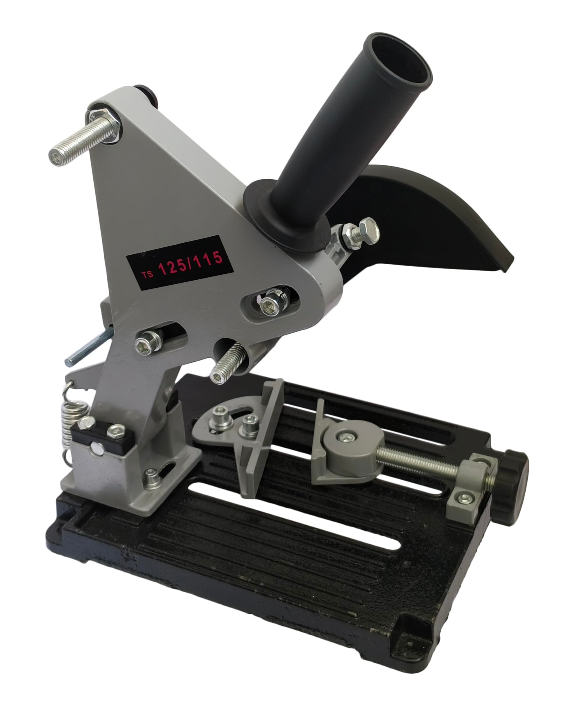 Inditrust Angle Grinder Stand, Angle Grinder Stand DIY Angle Grinder Cast Iron Holder Cutter Support Compatible With 115-125mm Angle Grinders For Metal Wood Plastic