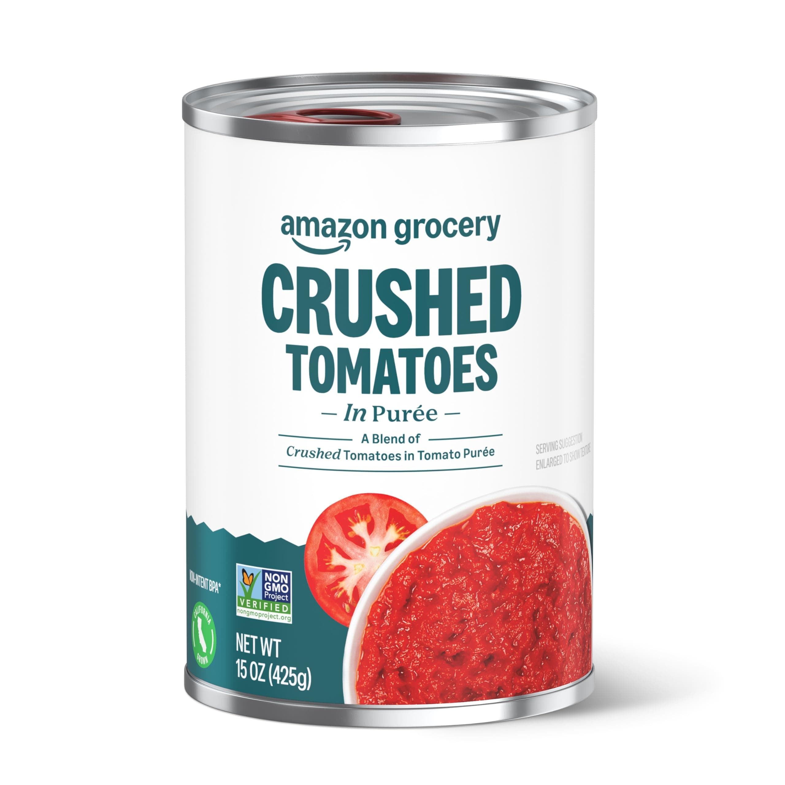 Crushed Tomatoes in Purée, 15 Oz