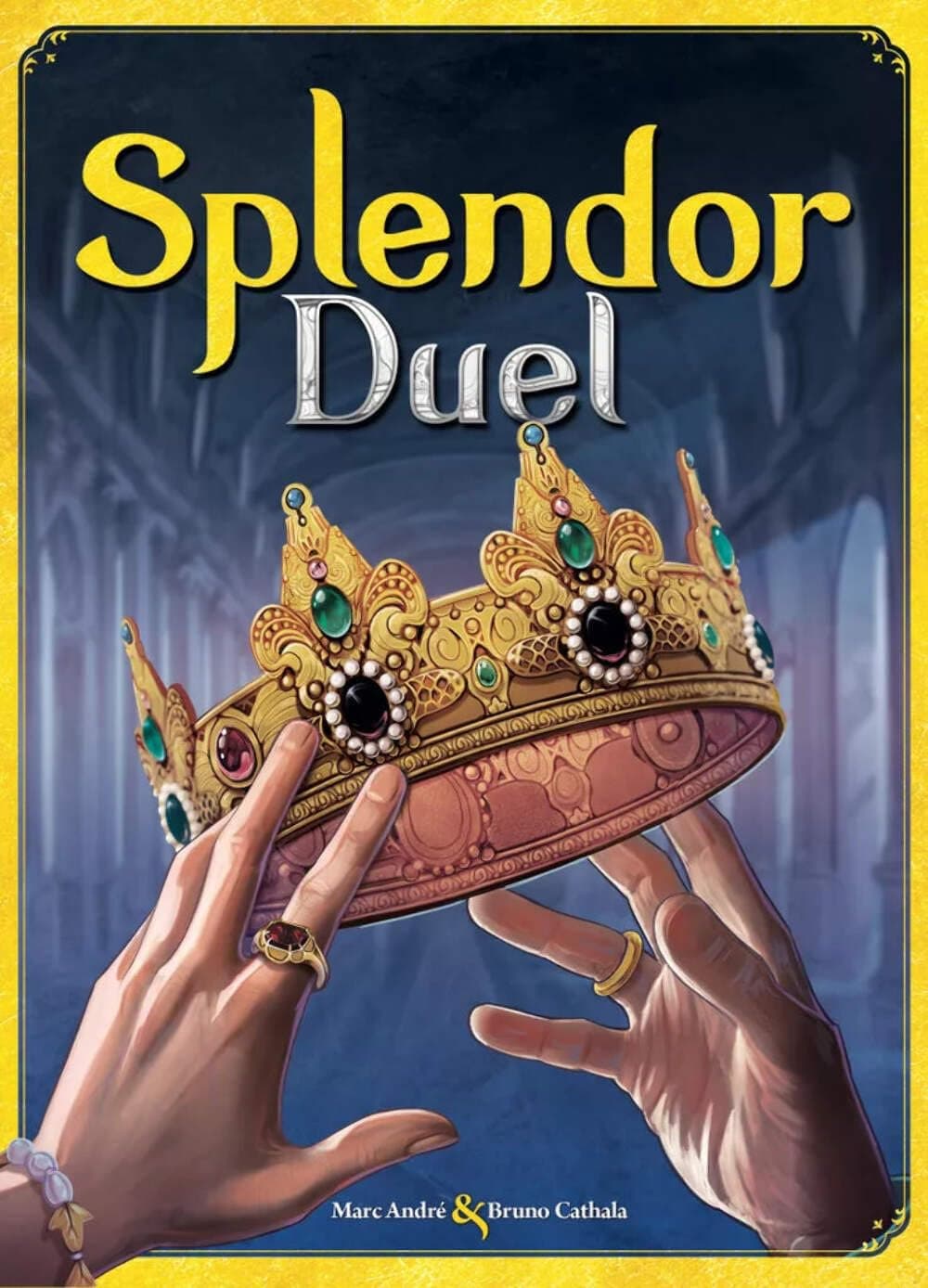 Splendor Duel Board Game - Two-Player Strategy Game for Intense Gem Collecting Battles - Fun Family Game for Kids and Adults, Ages 10+, 2 Players, 30 Minute Playtime, Made by Space Cowboys