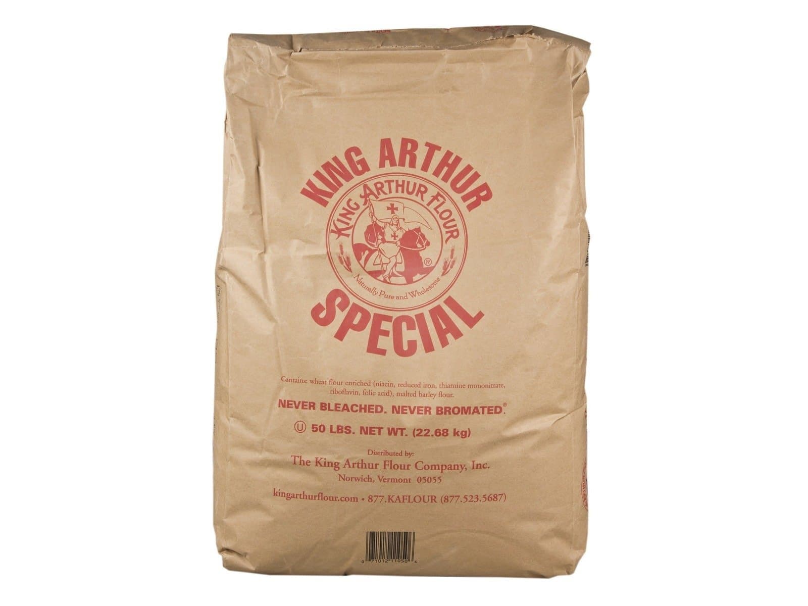 Unbleached Bread White Flour, 50 Pound