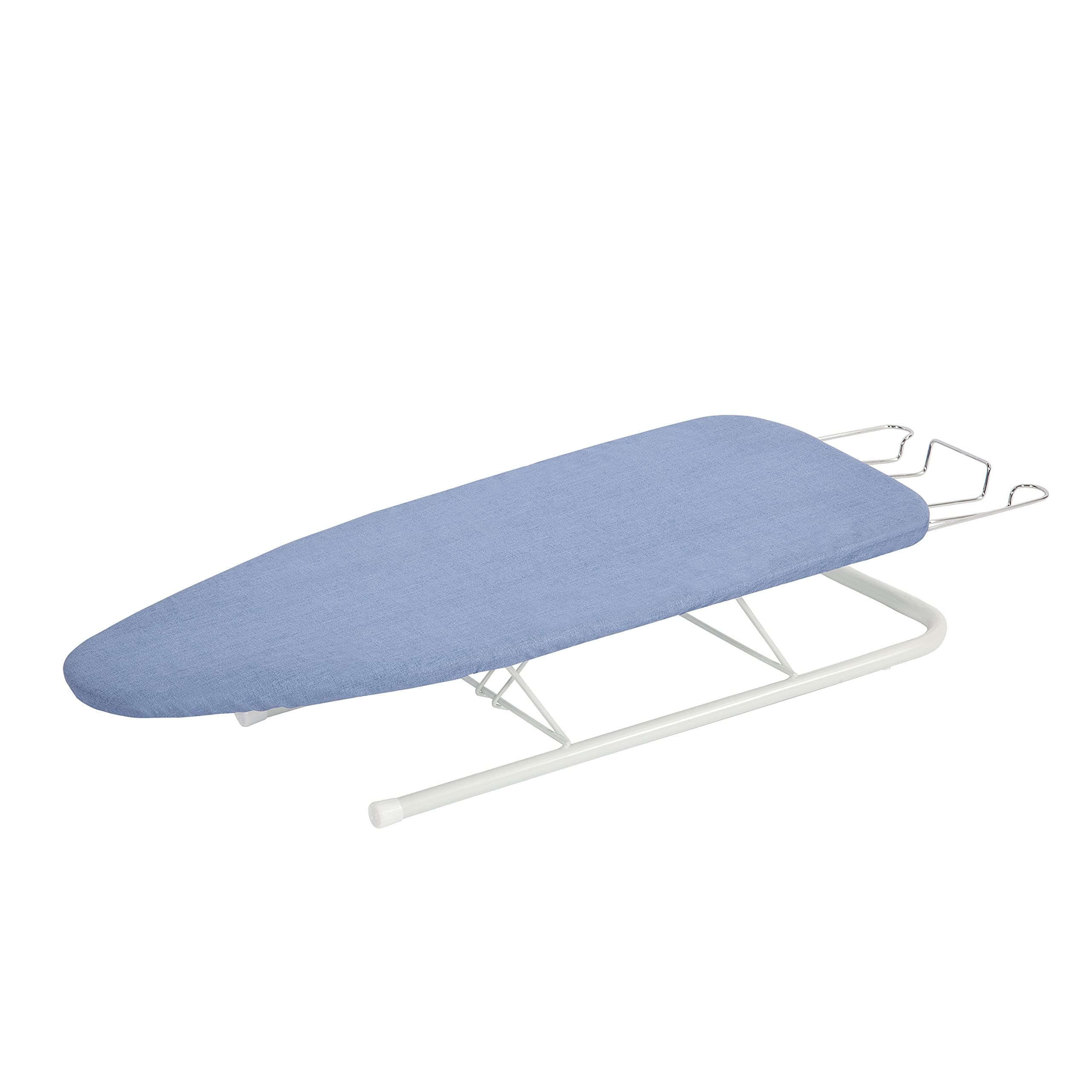 Tabletop Ironing Board with Iron Rest Blue