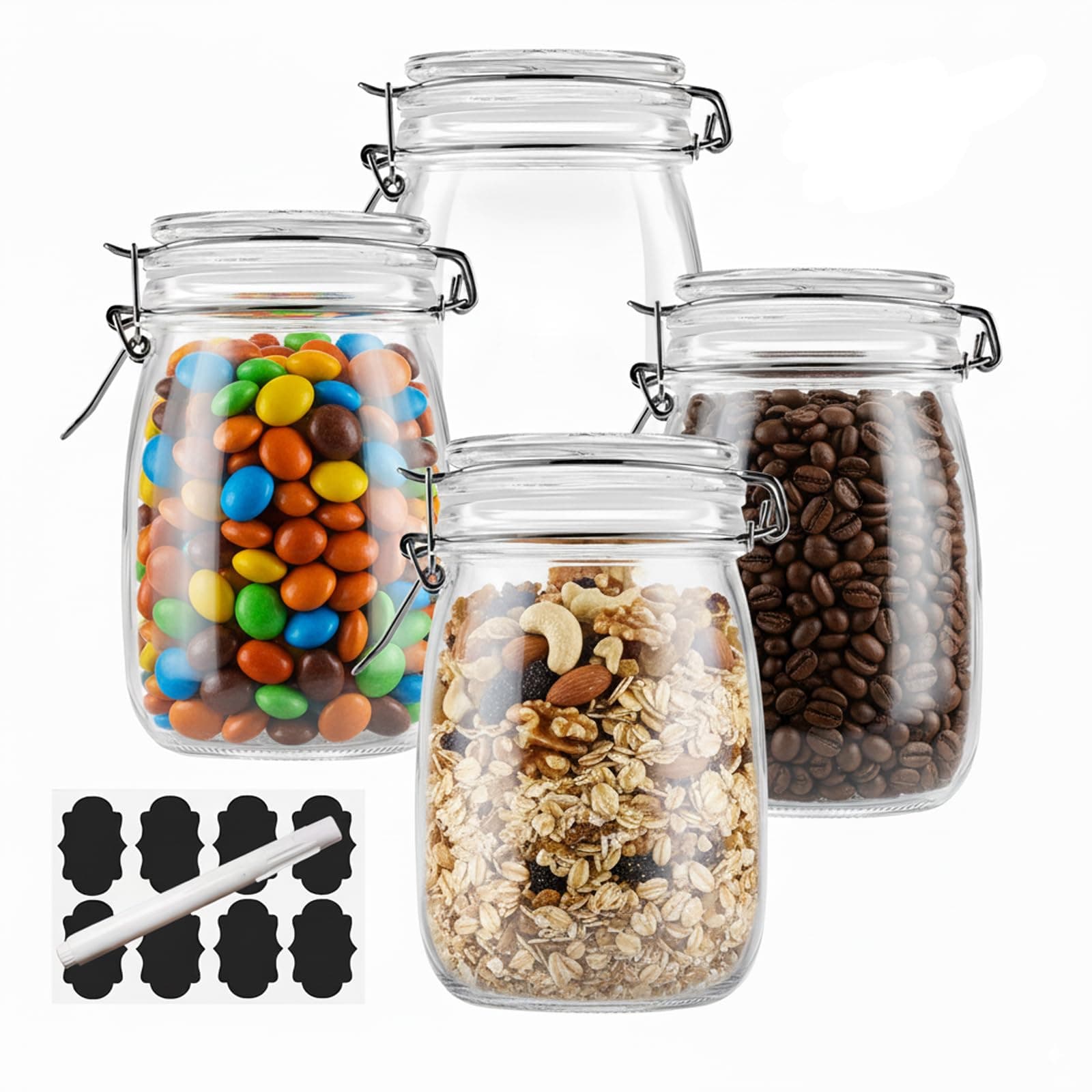 Wide Mouth Mason Jars