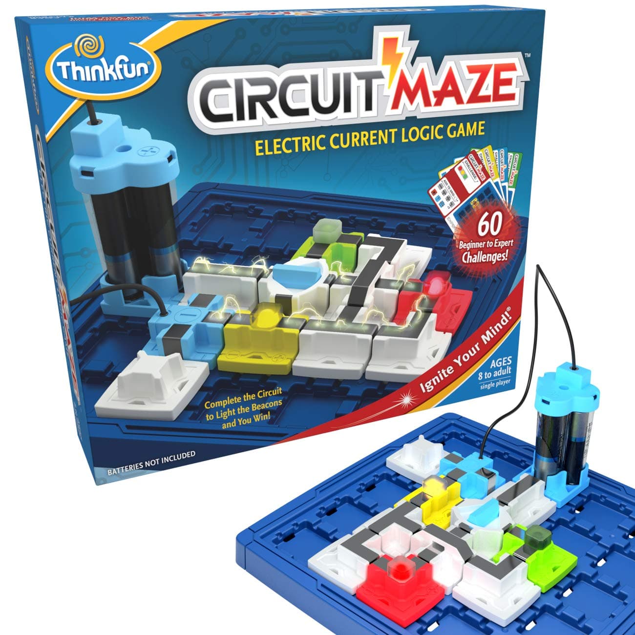 Thinkfun Circuit Maze - Electric Current Logic Game