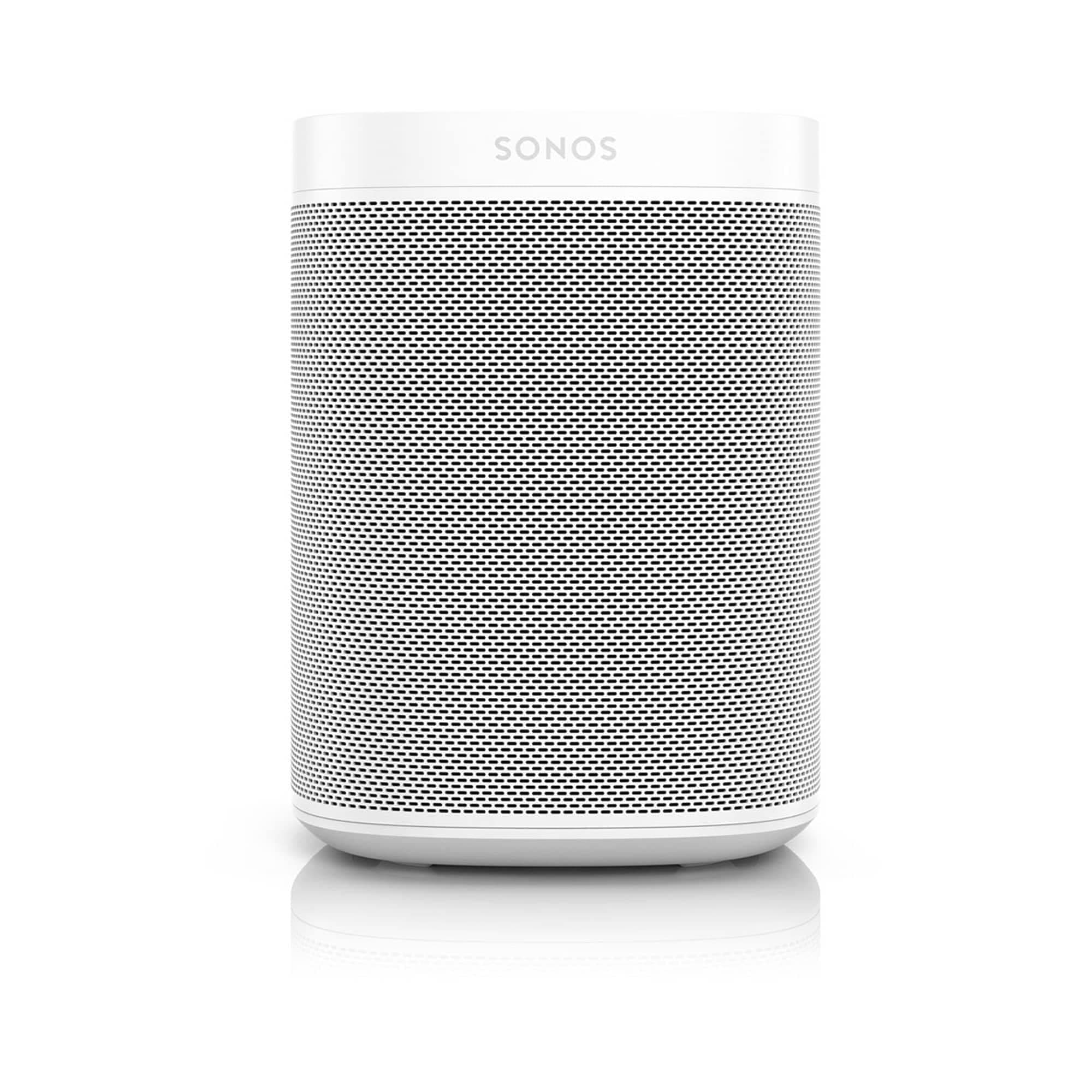 Sonos One (Gen 2) - The powerful Smart Speaker with Amazon Alexa Built-in, White