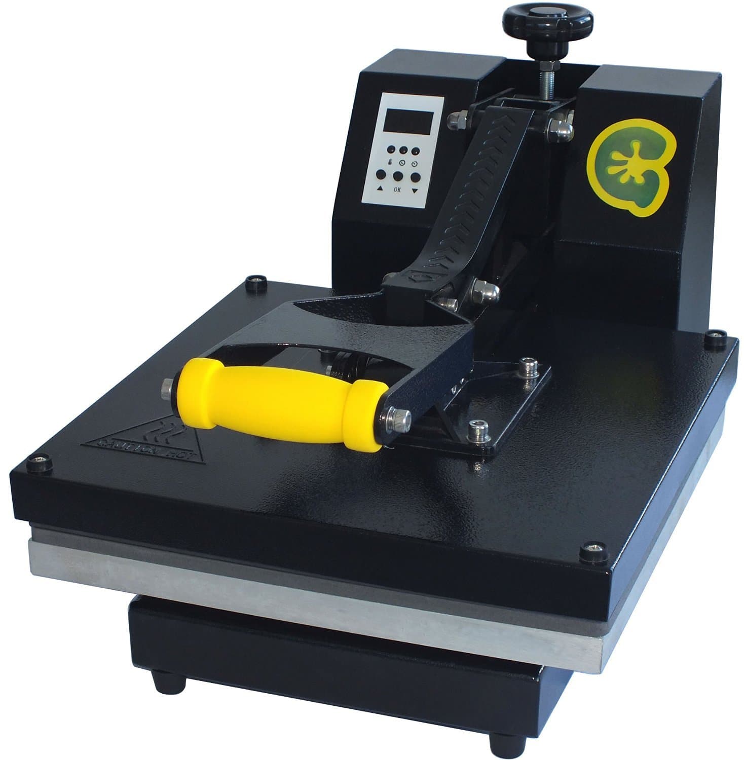 GECKO HEAT PRESS MACHINE WITH NON-STICK SHEET, MULTIPLE SIZES (15" x 15")