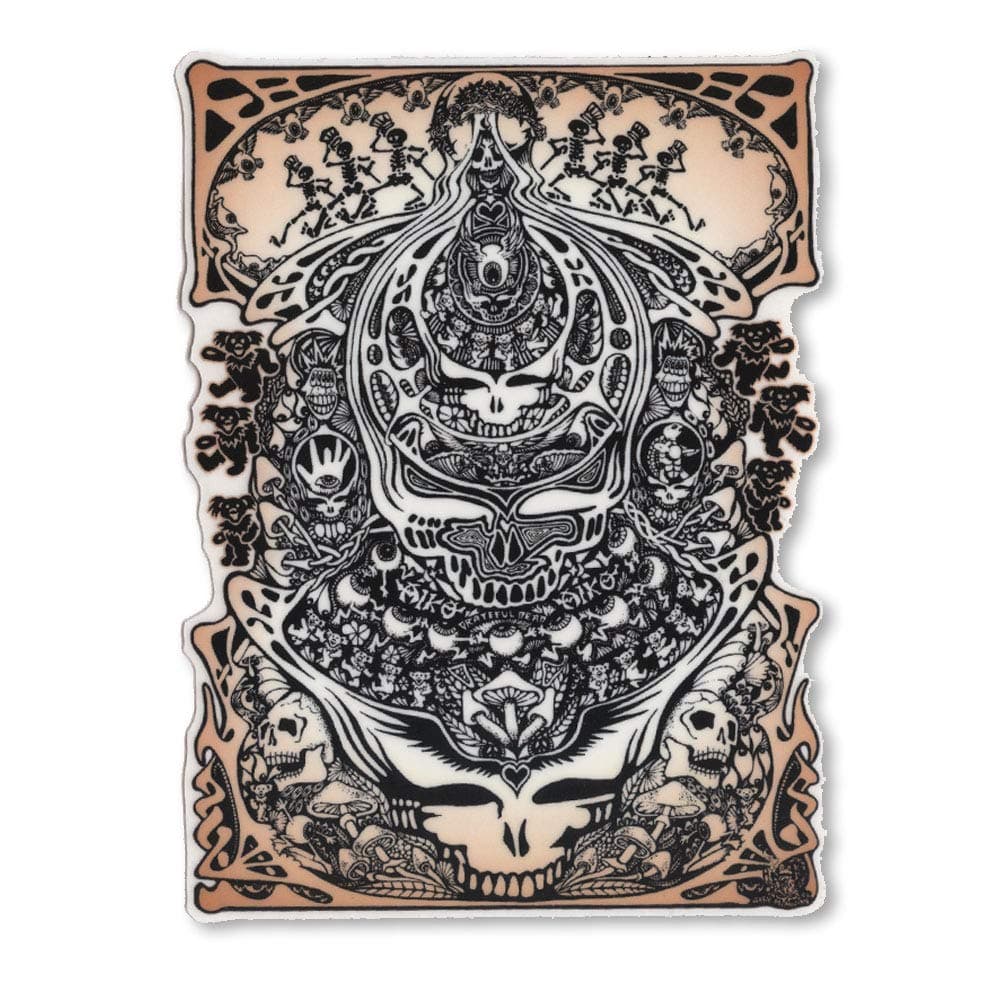 Grateful Dead Aiko - Window Sticker / Decal (4.75" X 6.5")