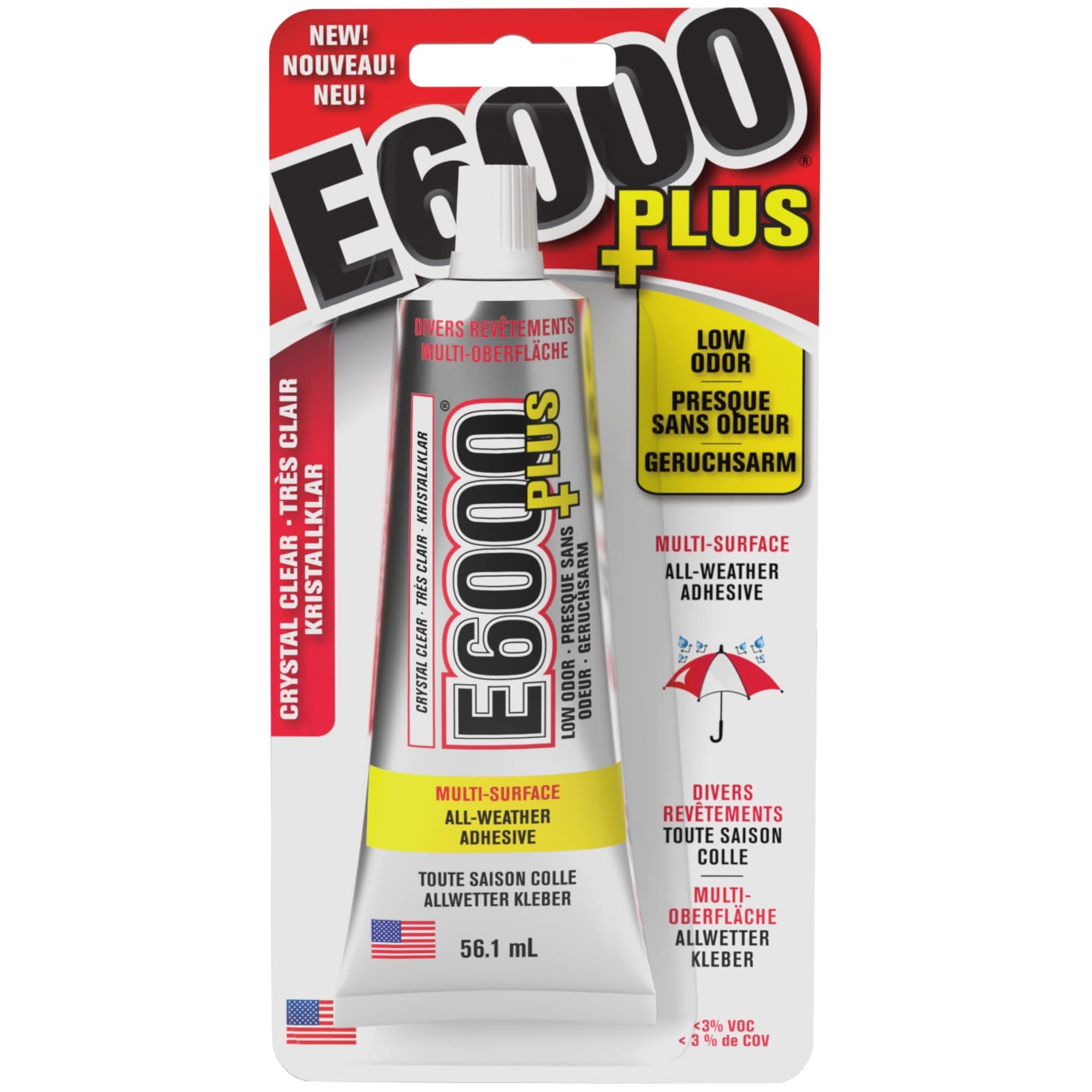 E6000 PLUS 1.9OZ CLR CD