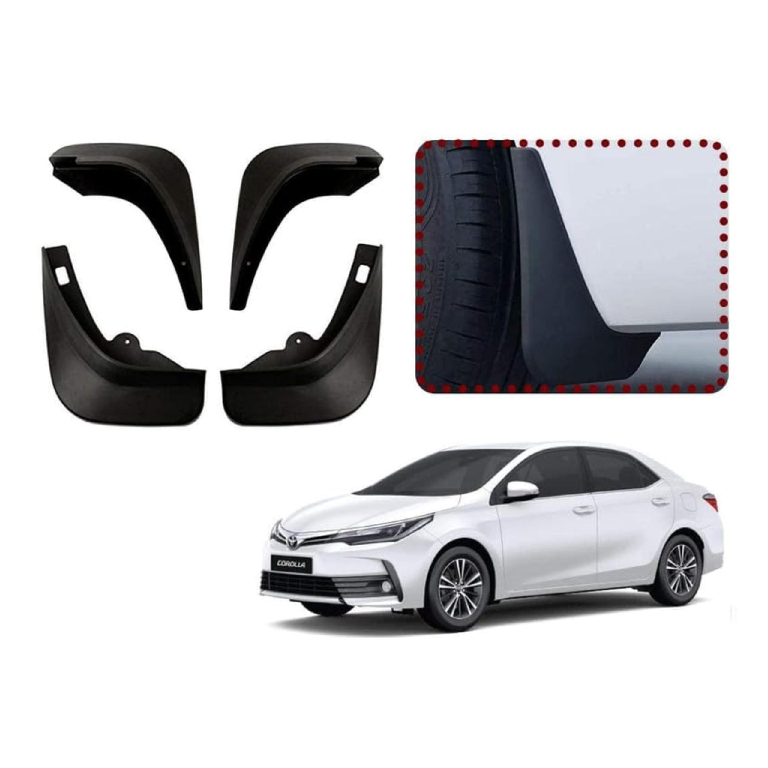 (O.E.M Fitting Cup Type) Mud Flap/Splash Guard Compatible with Altis T1