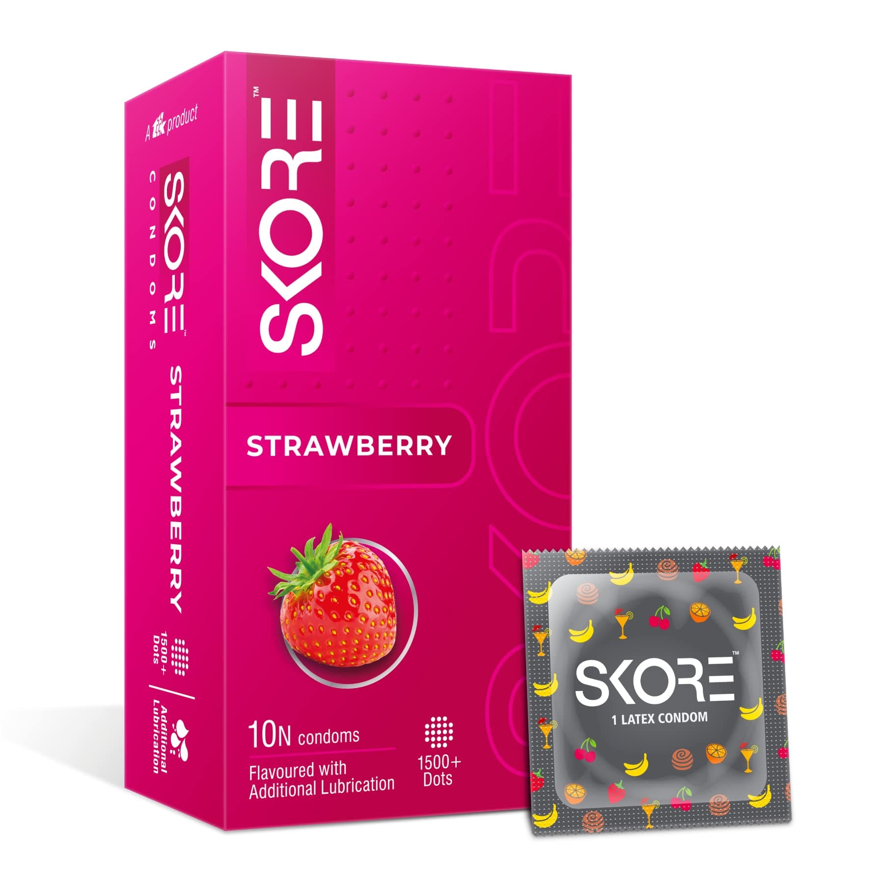 Skore Strawberry - 10 Pieces