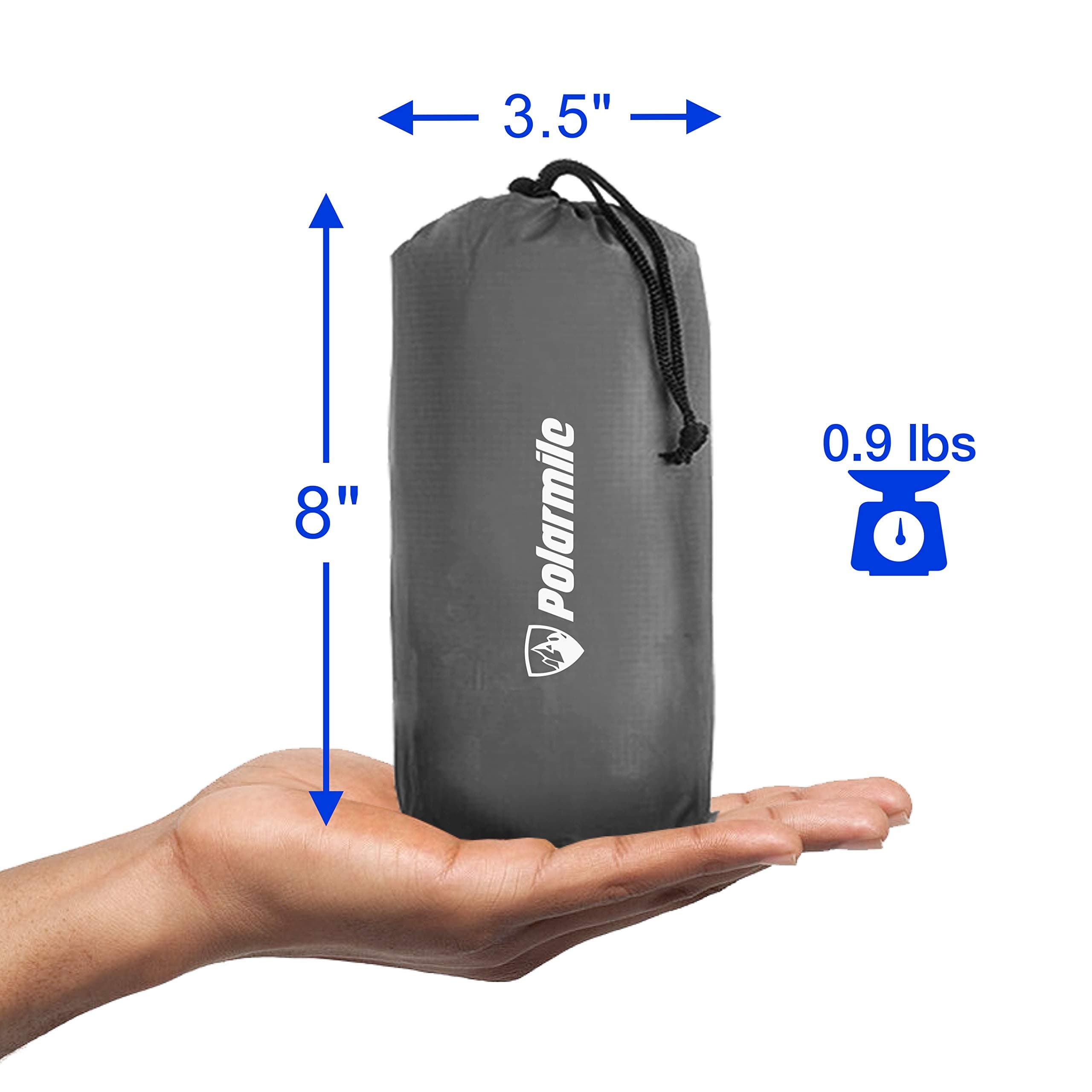 Ultralight Sleeping Pad – Durable, Inflatable & Ultra-Compact – Best Sleeping Pads for Backpacking, Camping, Travel, Hiking – Lightweight Camp Sleep Pad Mat Air Mattress 14.4 OZ