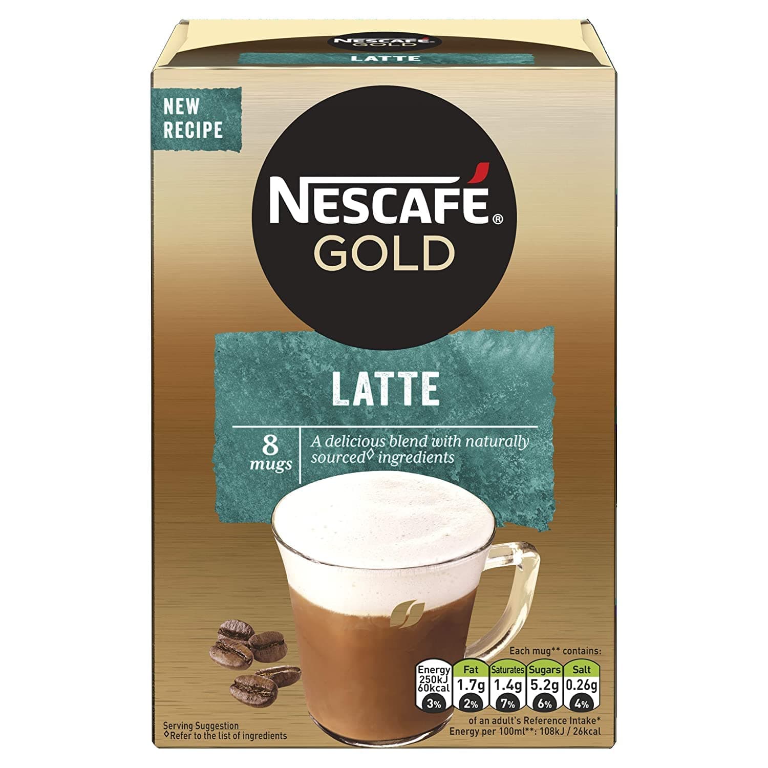 Cafe Menu - Latte - 156g
