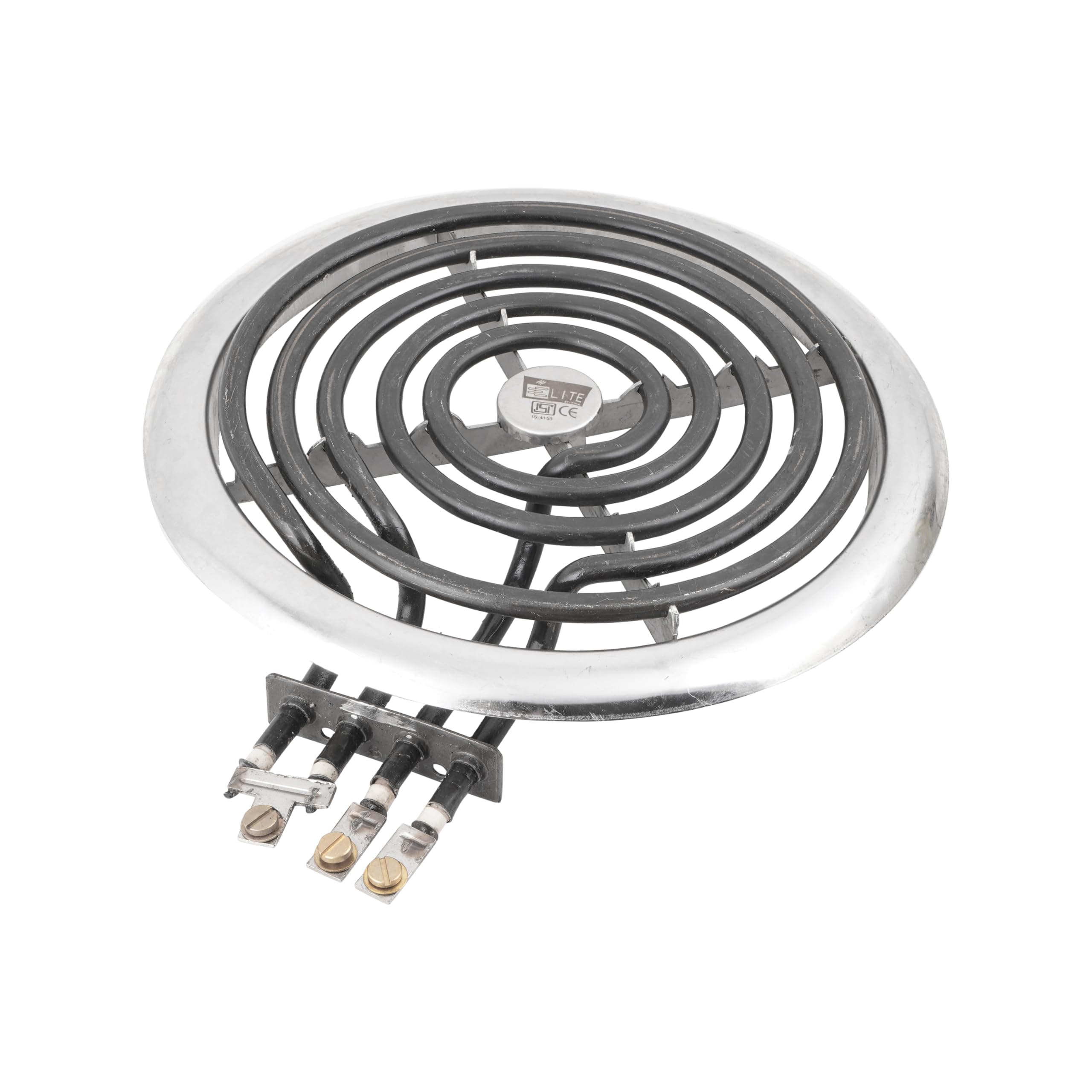 2000 Watt G Coil Hot Plate Heating Element Heater Induction Cooktop (Silver, Touch Panel)