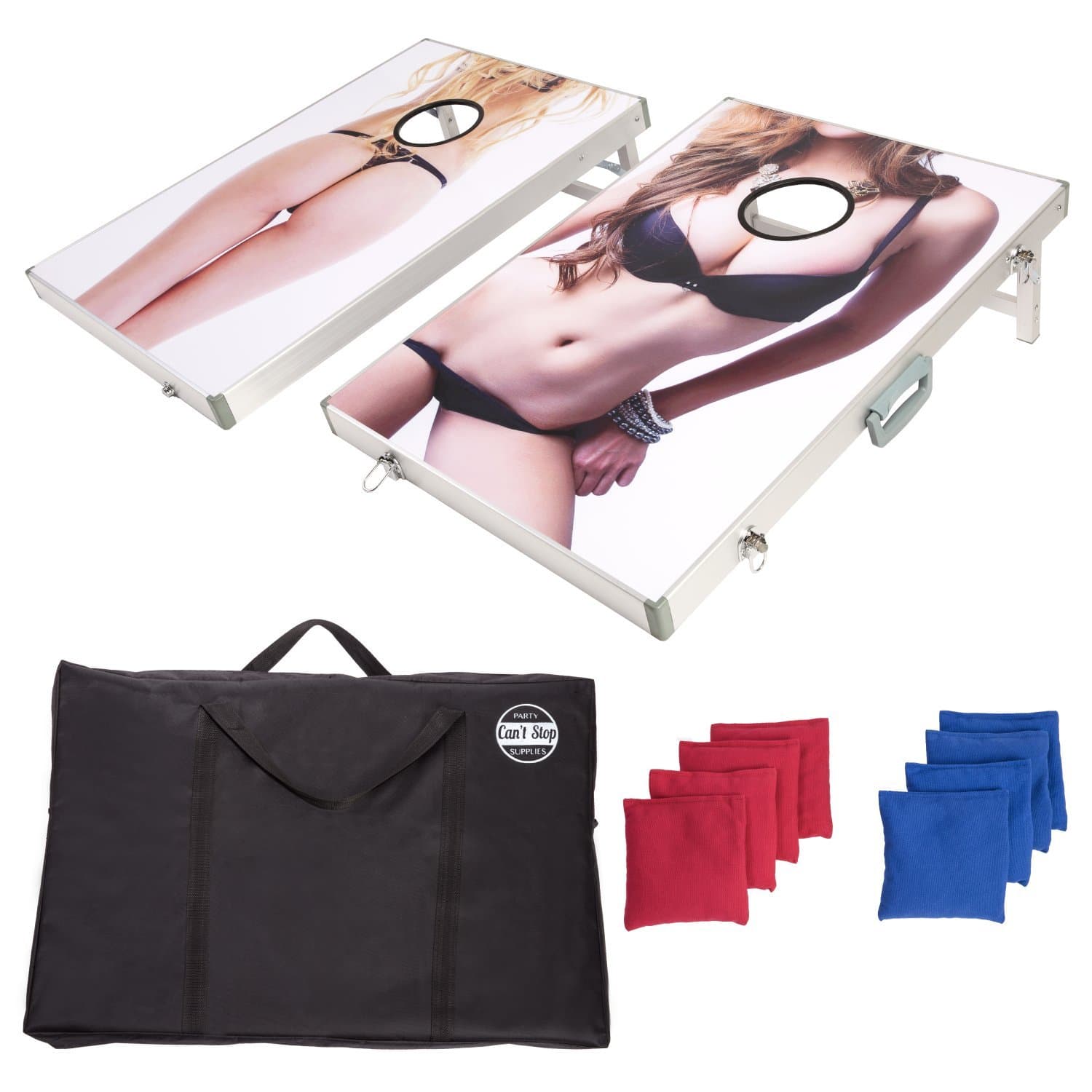 CAN'T STOP PARTY SUPPLIES Cornhole Board Game Set