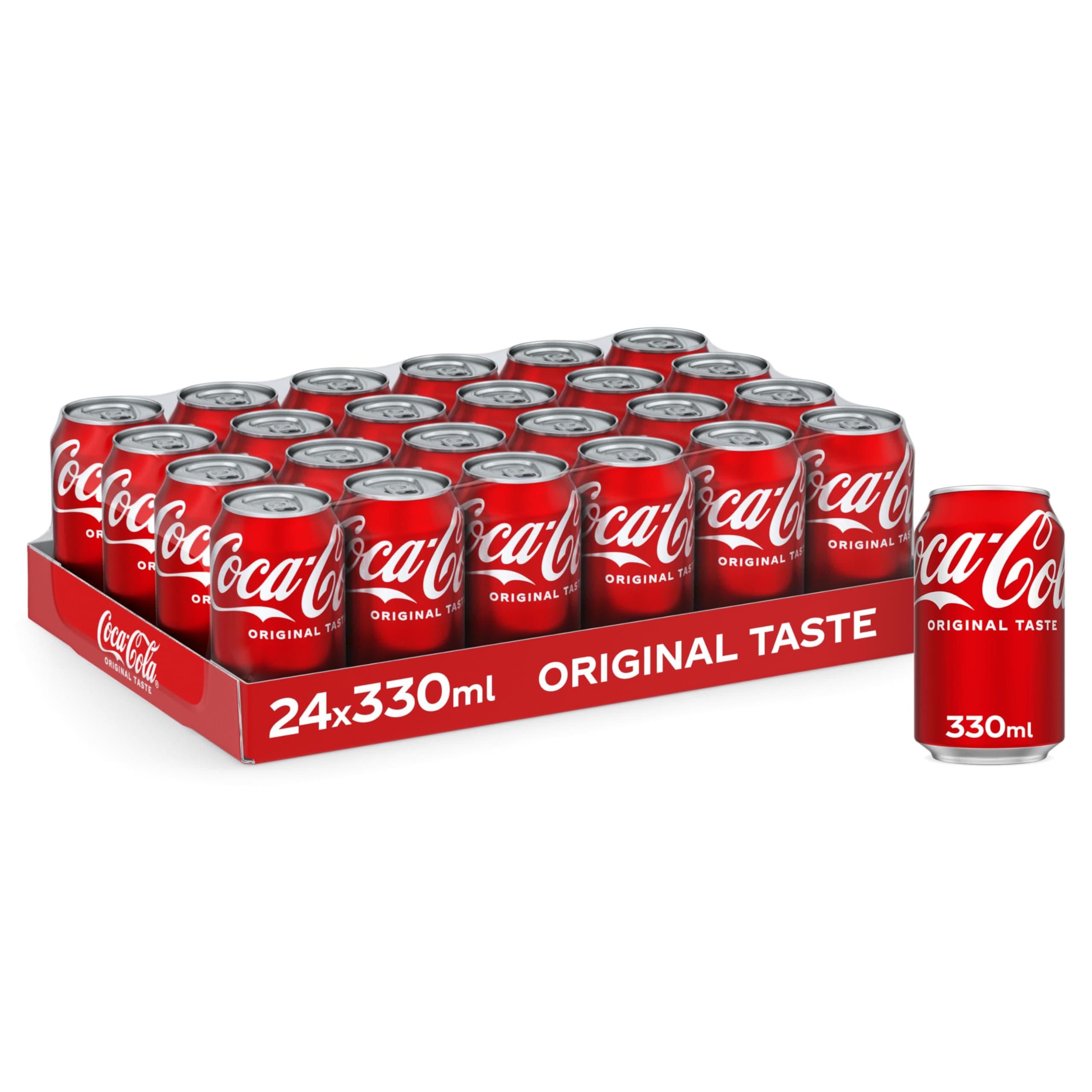 Coca-Cola Original Taste 24 x 330ml Cans