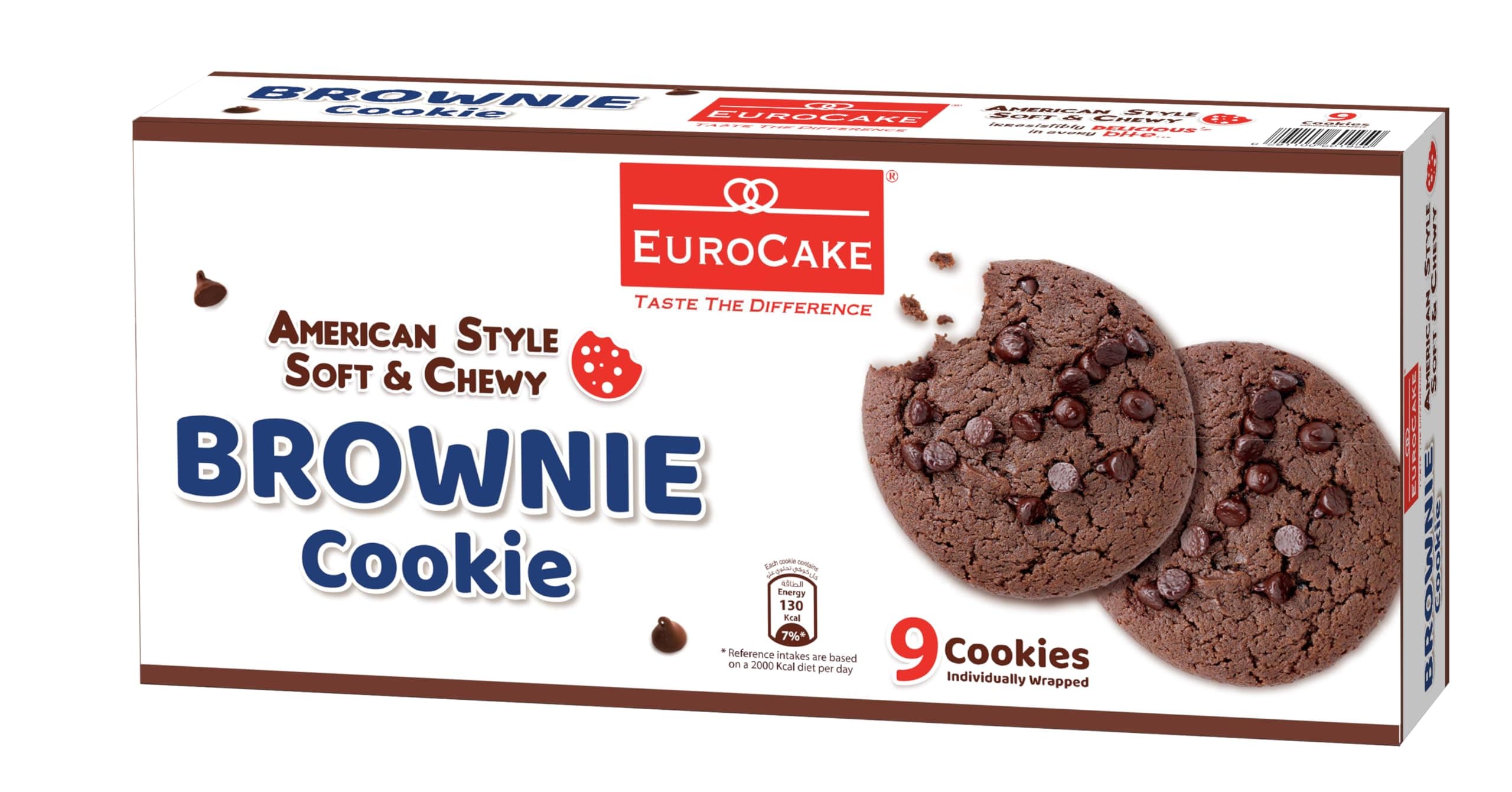 Brownie Cookie, 9 x 252 gm