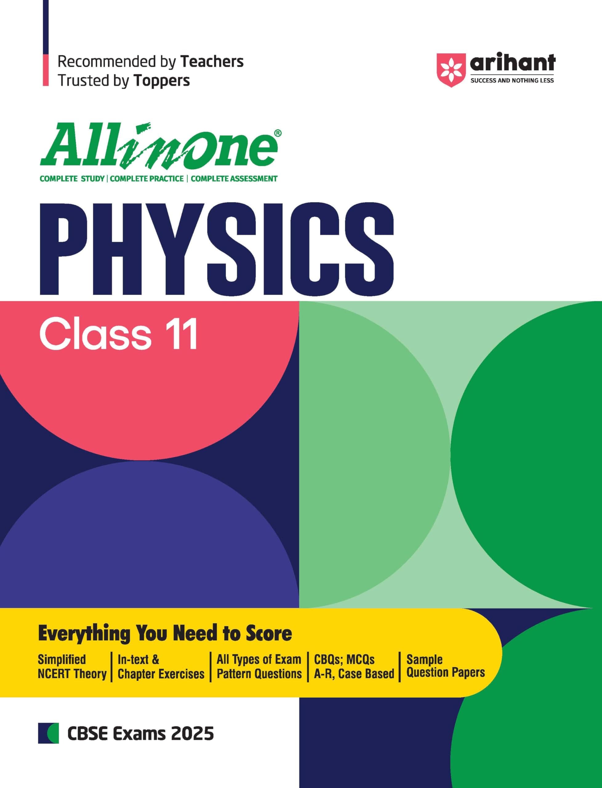 (Old Edition) Arihant All In One Physics Class 11 For CBSE Exams 2025