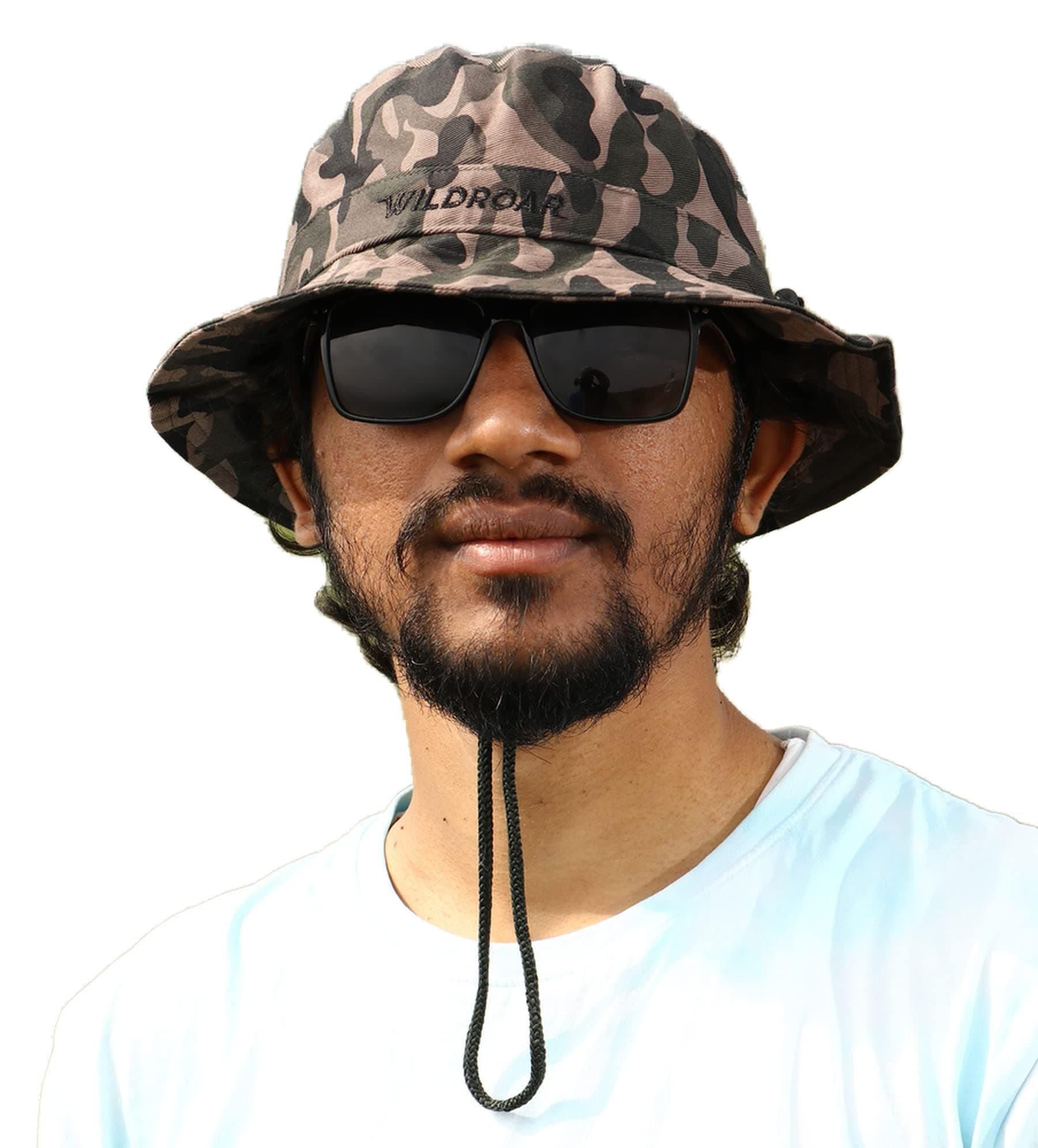WildRoar Bucket Hat- Camo - Cotton- Size Adjustable