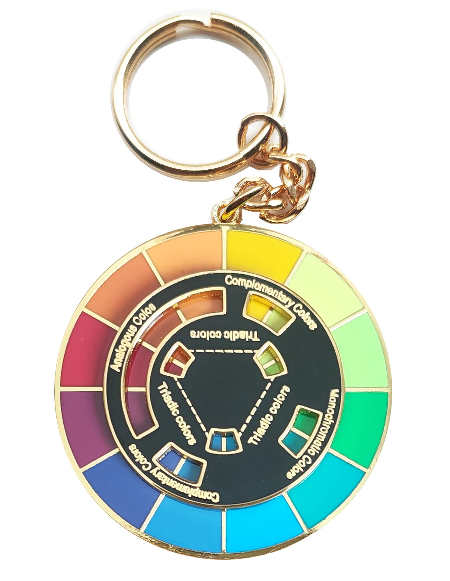 Color Wheel Key chain