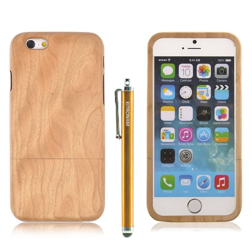 Cherry Wood Protective Hard Case for iPhone 6 4.7 Inch