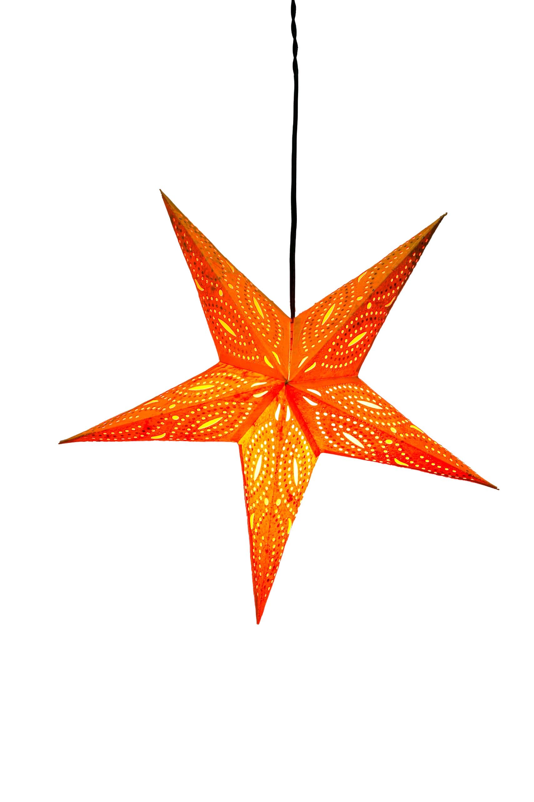 Om Gallery Paper Star Lantern, Mangold Moonbeam