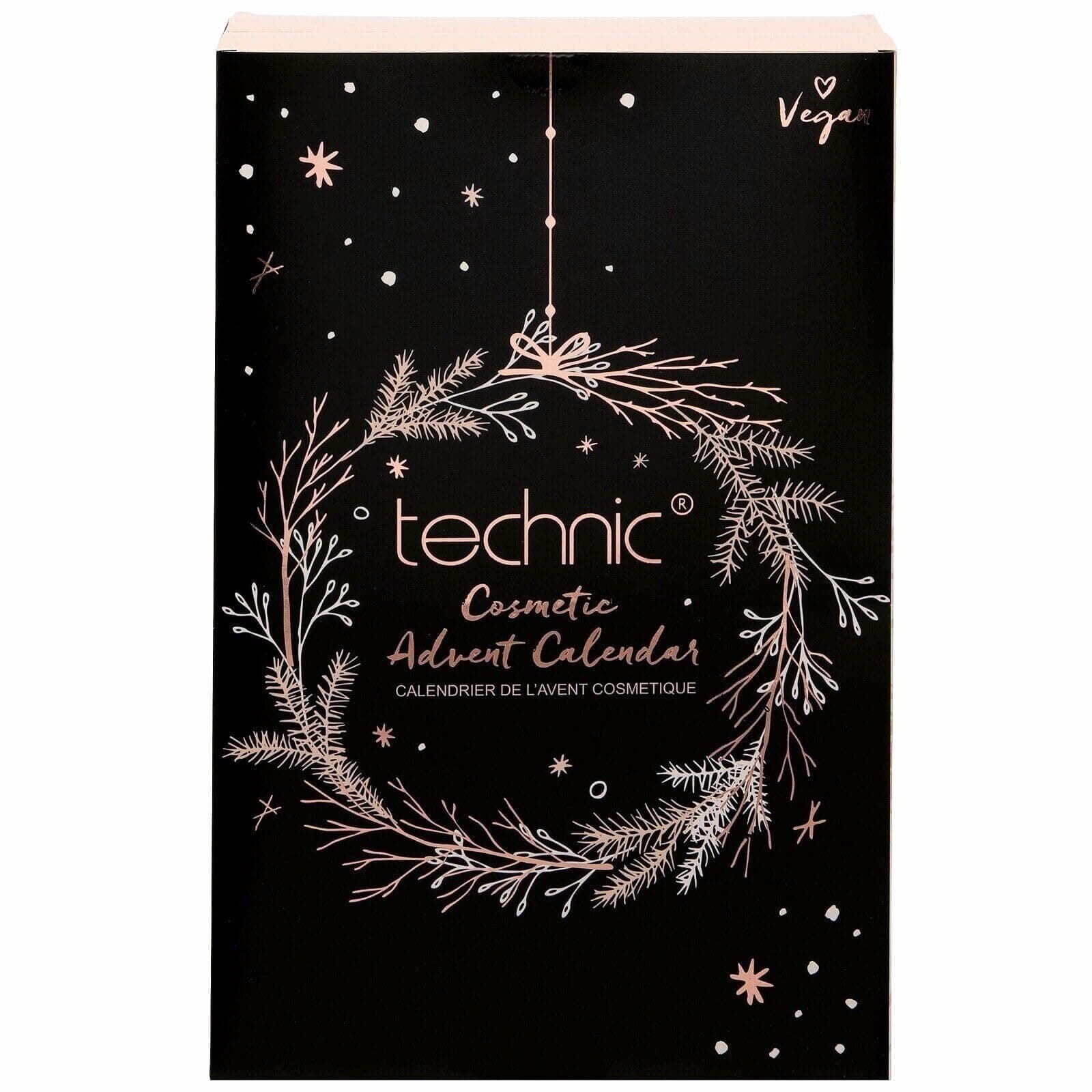 Technic Cosmetics Advent Calendar Makeup Beauty Gift Set