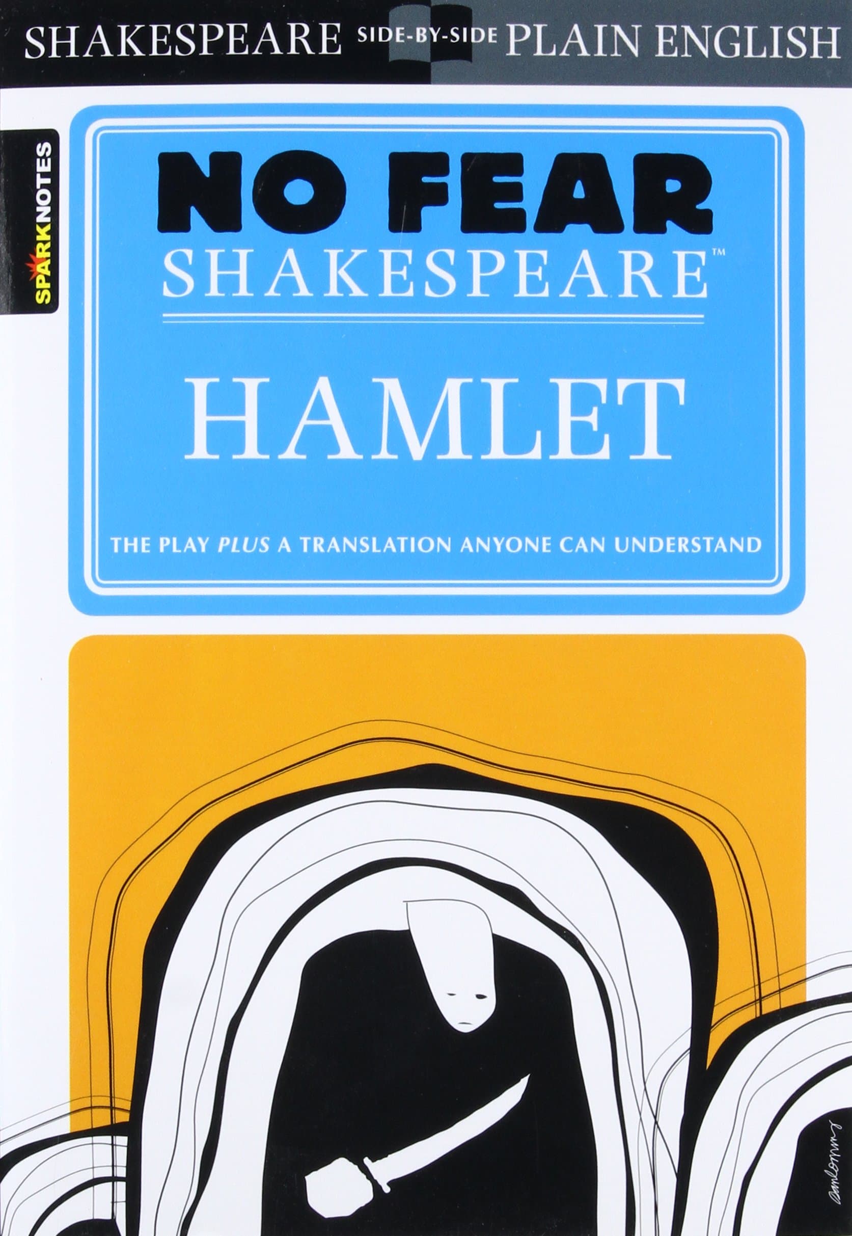 SparkNotes Hamlet No Fear Shakespeare, Volume 3