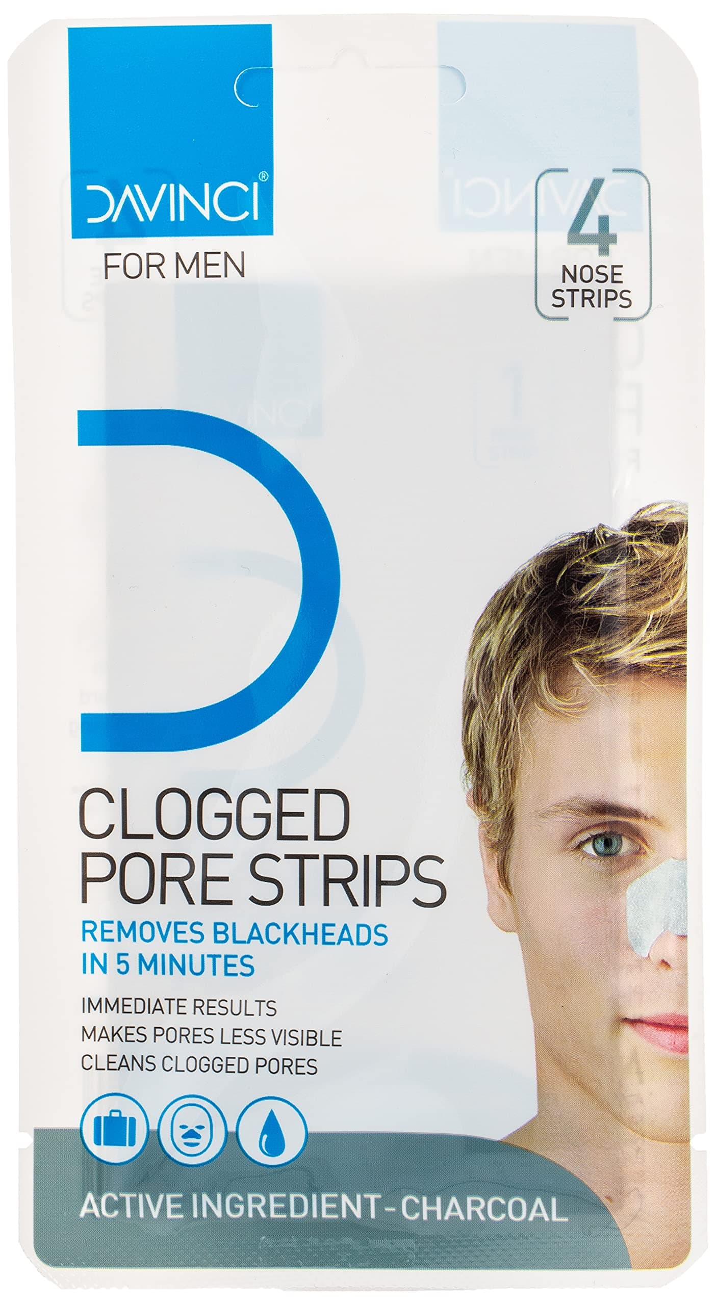 Clogged Pore Nose Strips, 4 Pieces