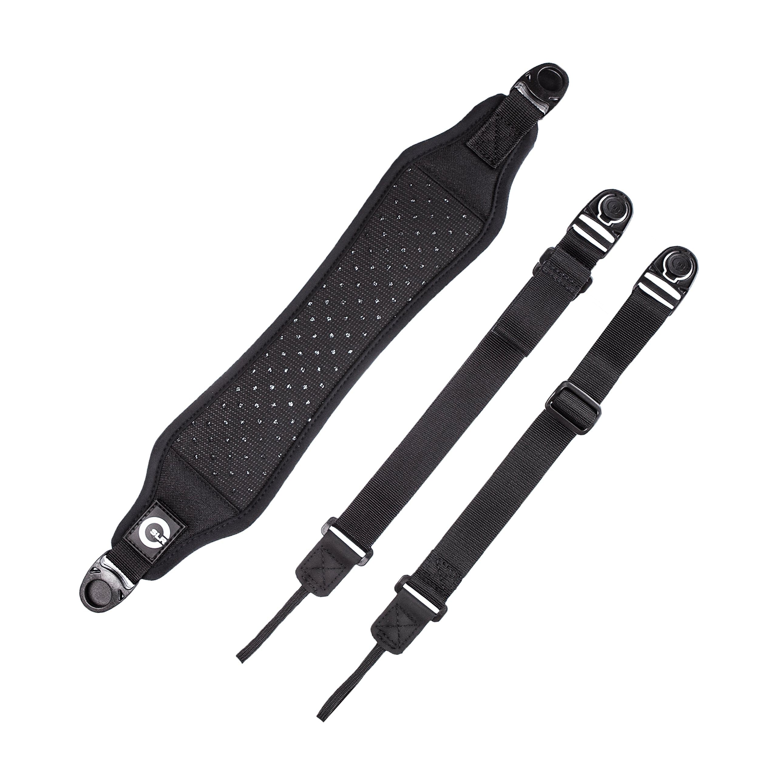 - Custom SLR Air Strap: Padded Camera Shoulder Sling Strap for DSLR, Micro Four Thirds, Mirrorless, Compact Cameras