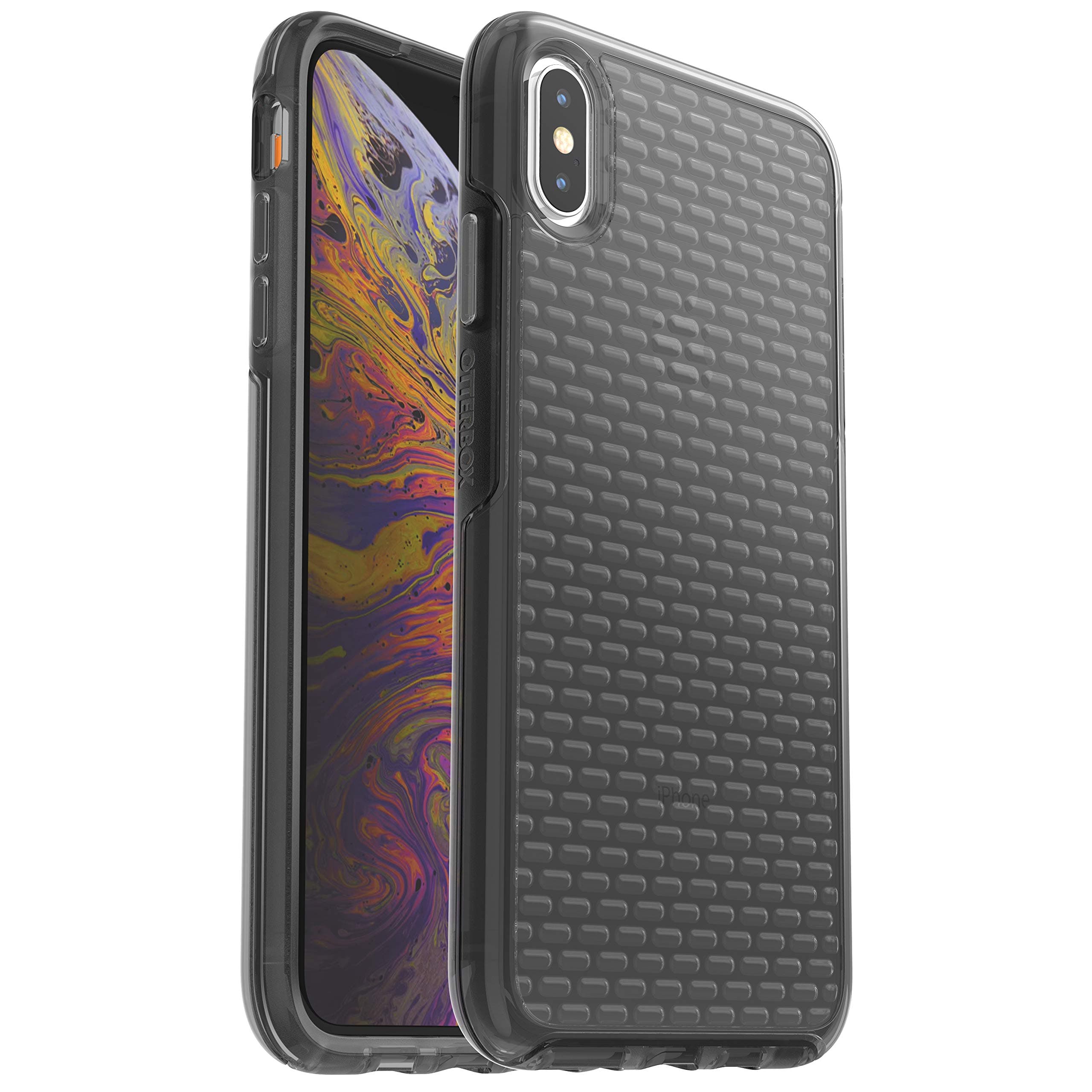 OtterBox Clear Pattern Design Case for iPhone Xs Max - FOG BLACK