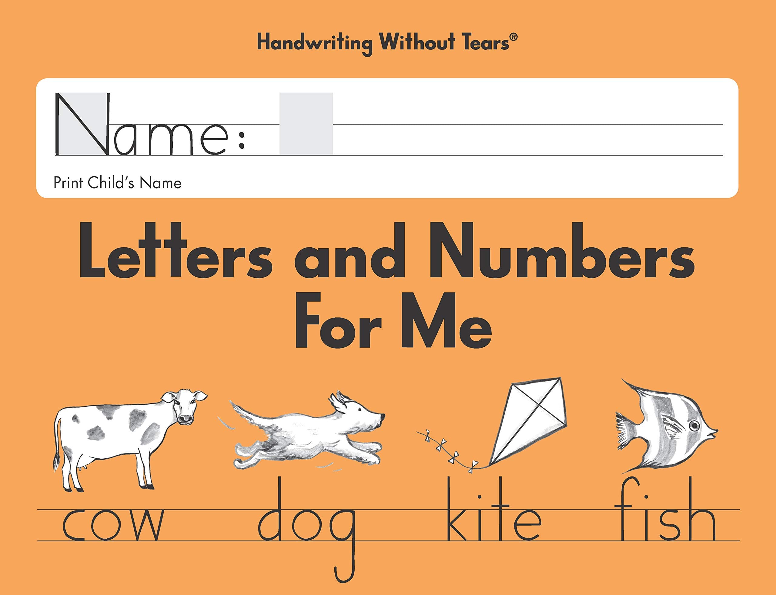 Letters and Numbers for Me - Grade K