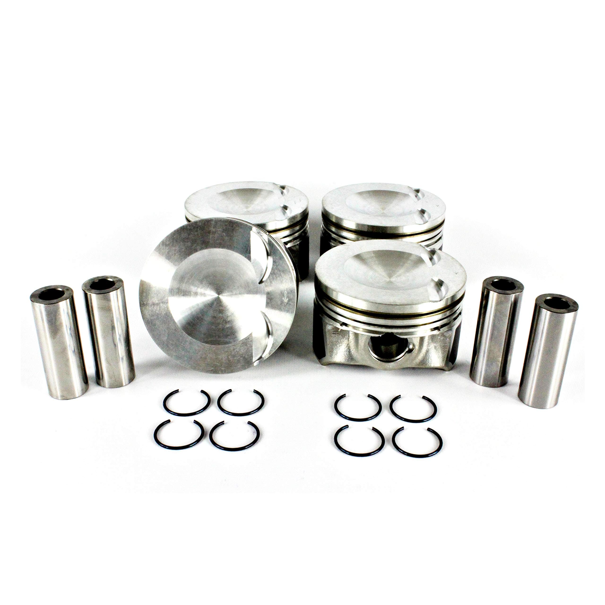 DNJ P805.20 Oversize Piston Set for 2008-2013 / Audi, Volkswagen / A3, A3 Quattro, A4, A4 Quattro, A5, A5 Quattro, A6, Beetle, Eos, GTI, Jetta, Passat, Q5, Tiguan, TT, TT Quattro / 2.0L / DOHC / 16V
