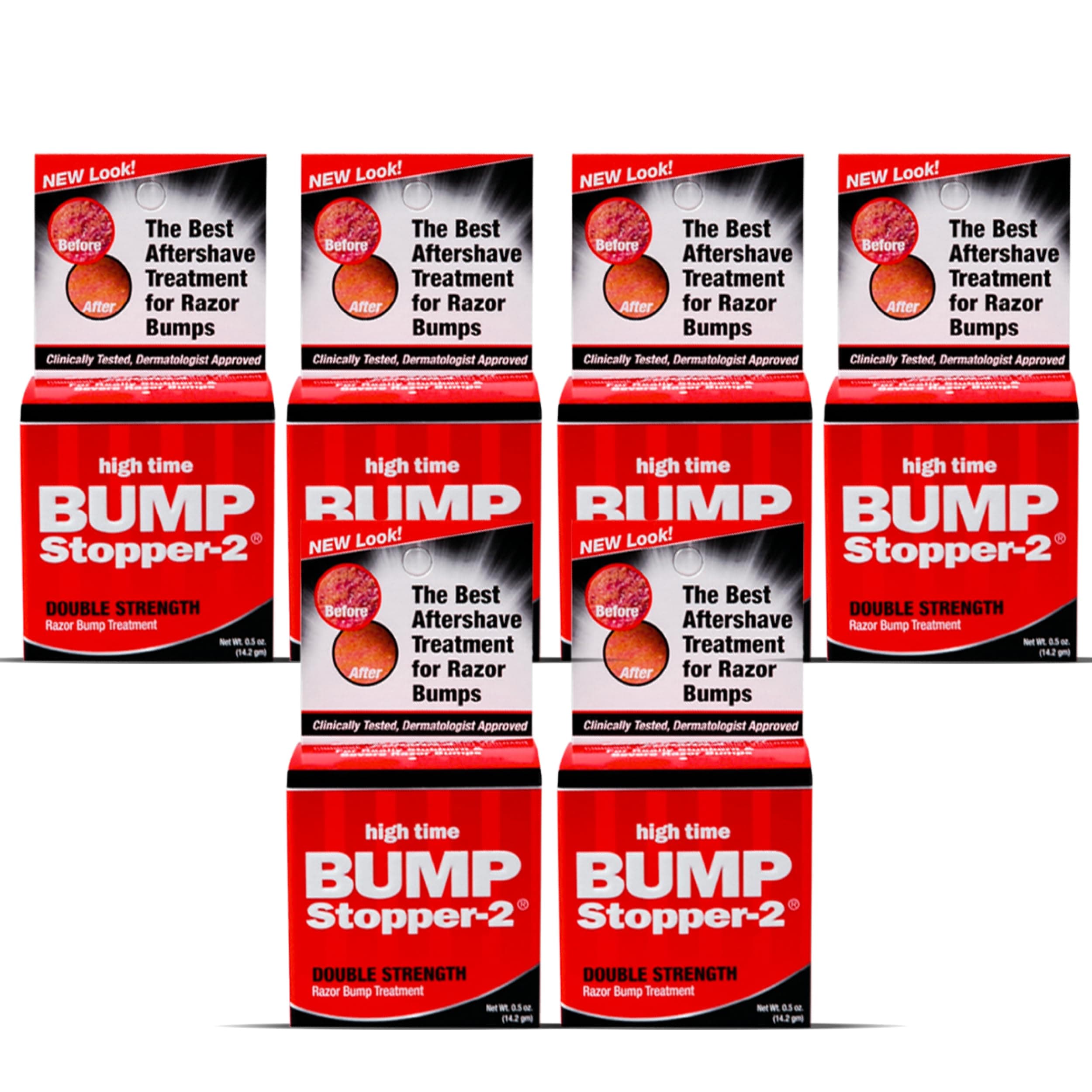 High Time Bump Stopper-2 0.5 Ounce Double Strength Treatment (14ml) (6 Pack)