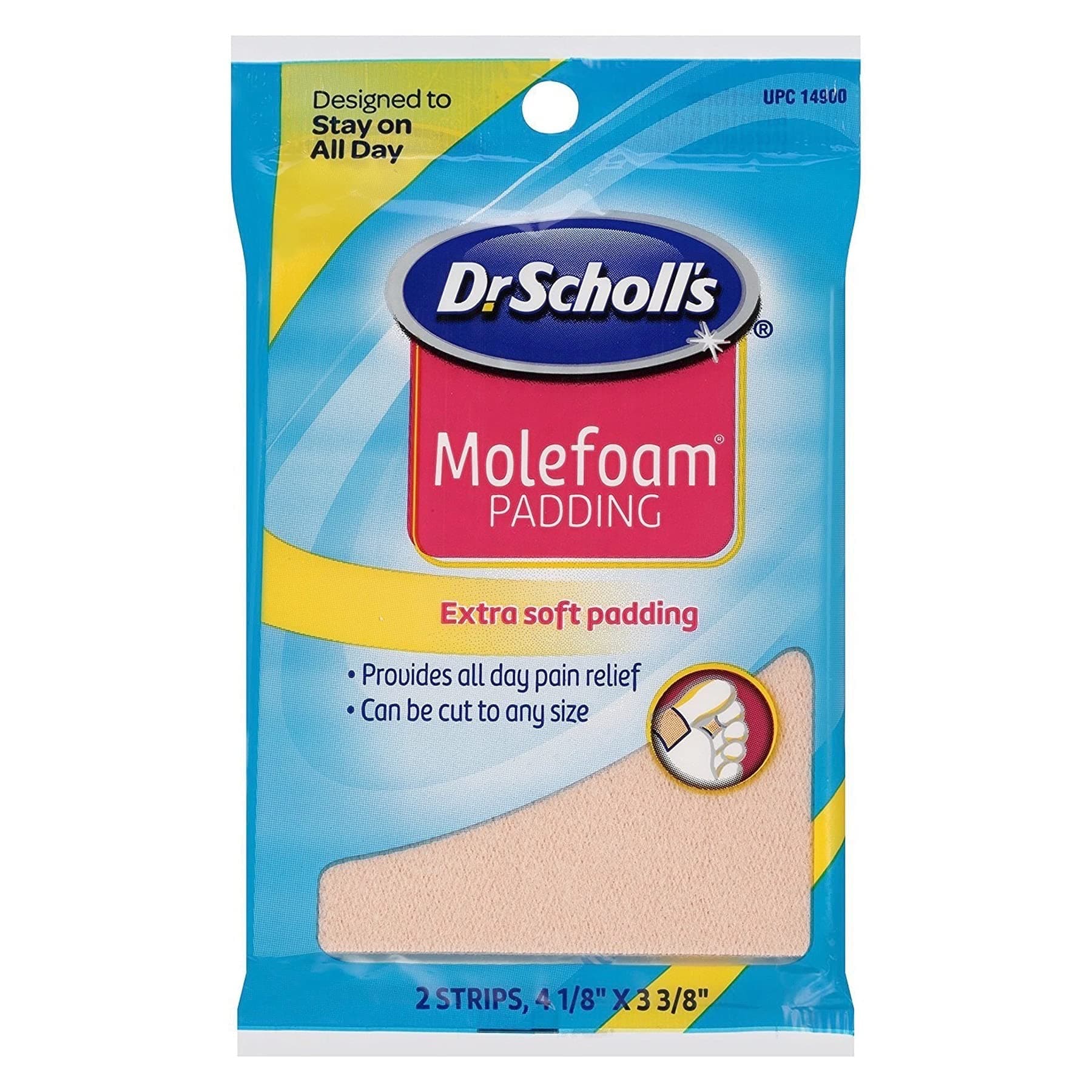 Dr. Scholl'sMolefoam 2 Strips-0.05 oz.